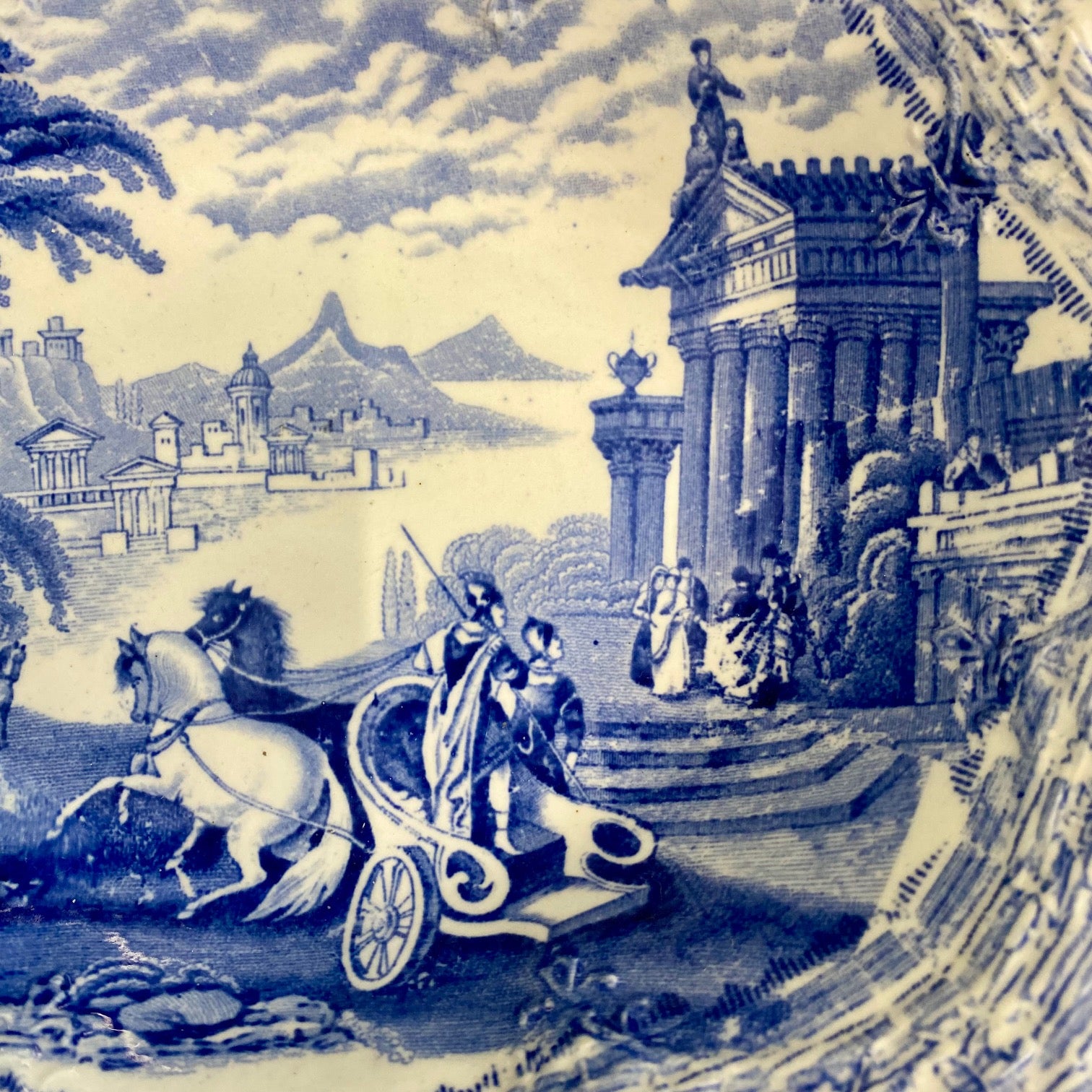 Cauldon Chariots Serving Dish  X18