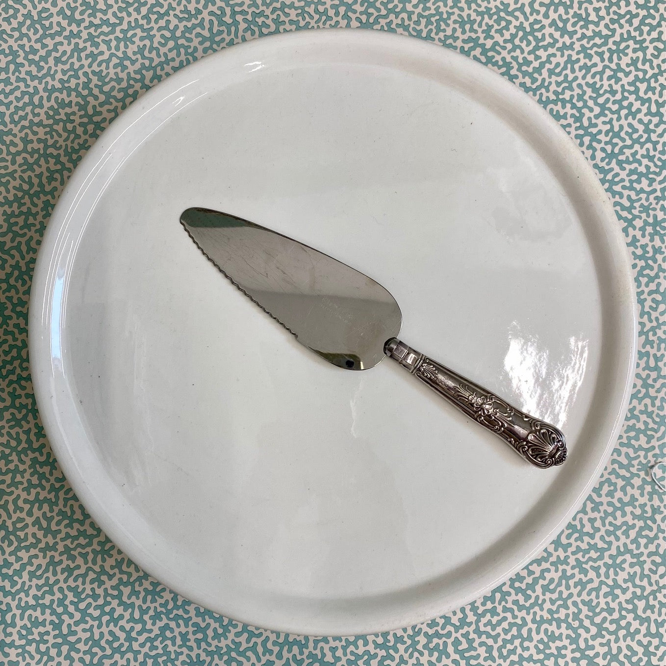 Belgian Ironstone Cake Stand  W47