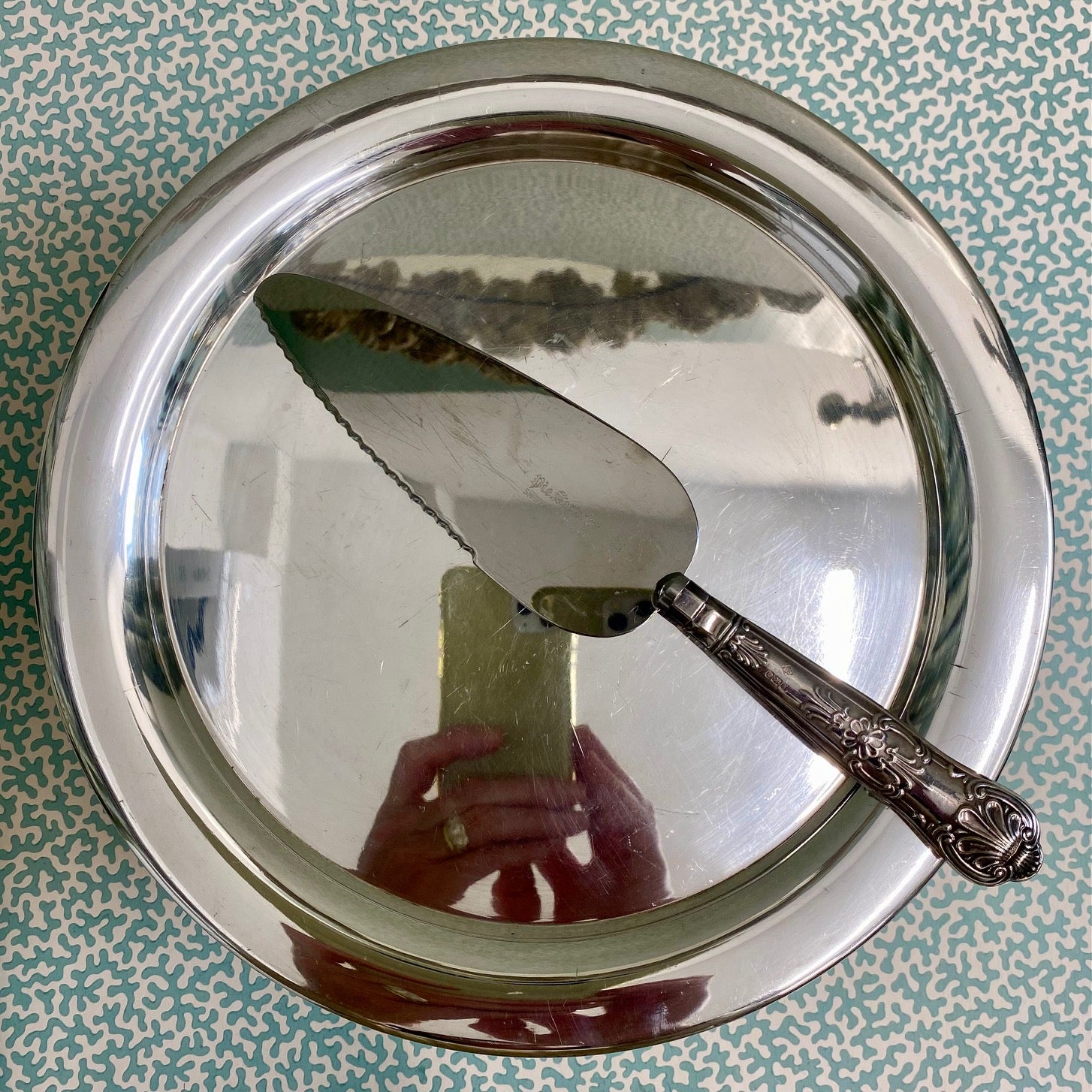 Mappin Webb Silver Plated Pedestal Cake Stand  F165