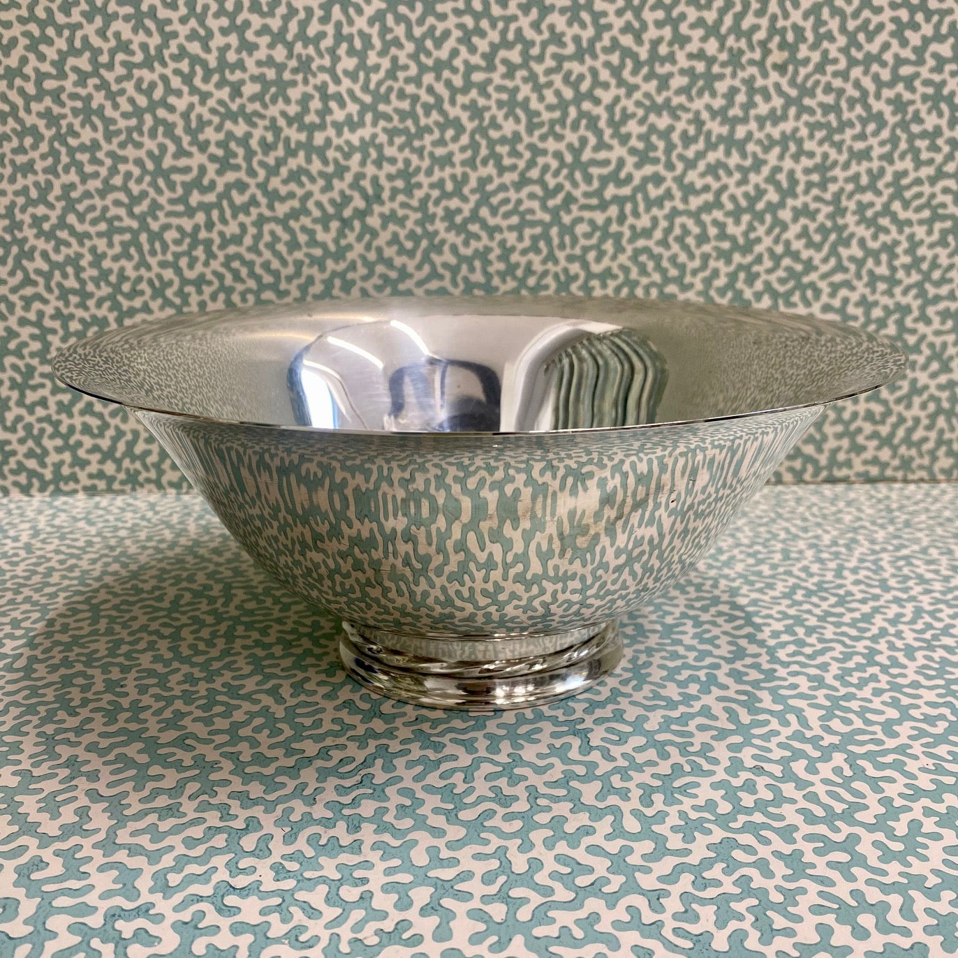 Silver Plated Bowl  I95