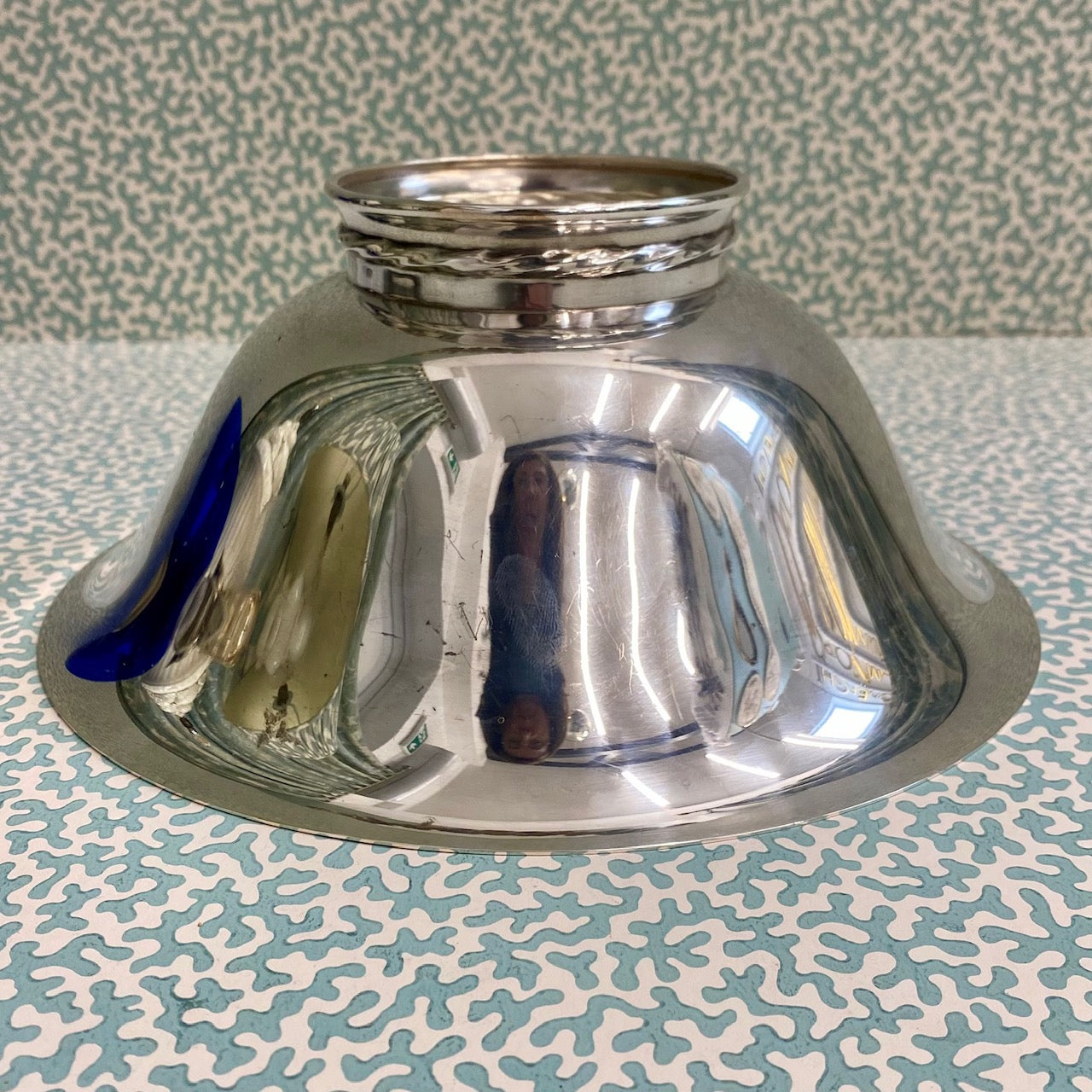 Silver Plated Bowl  I95