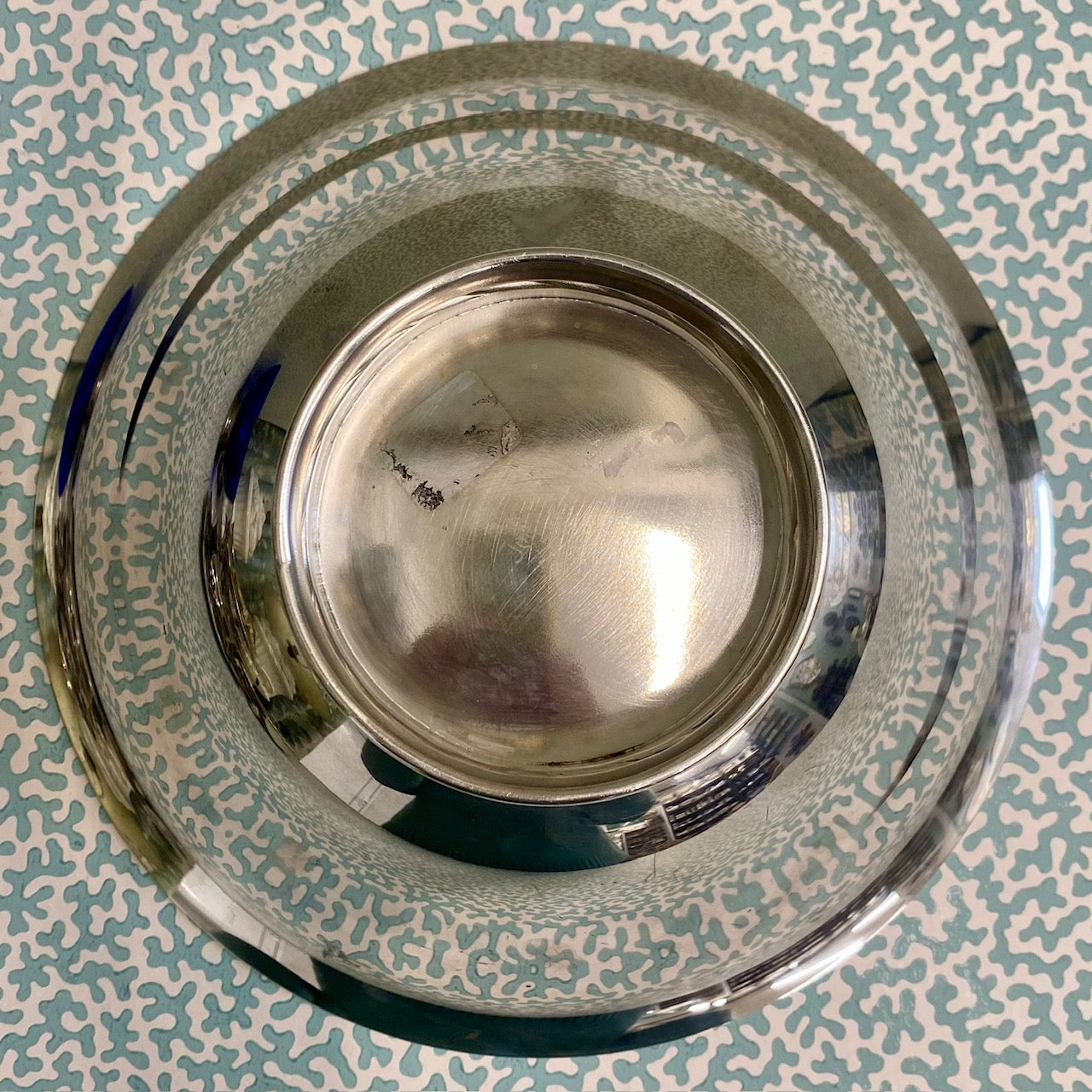 Silver Plated Bowl  I95