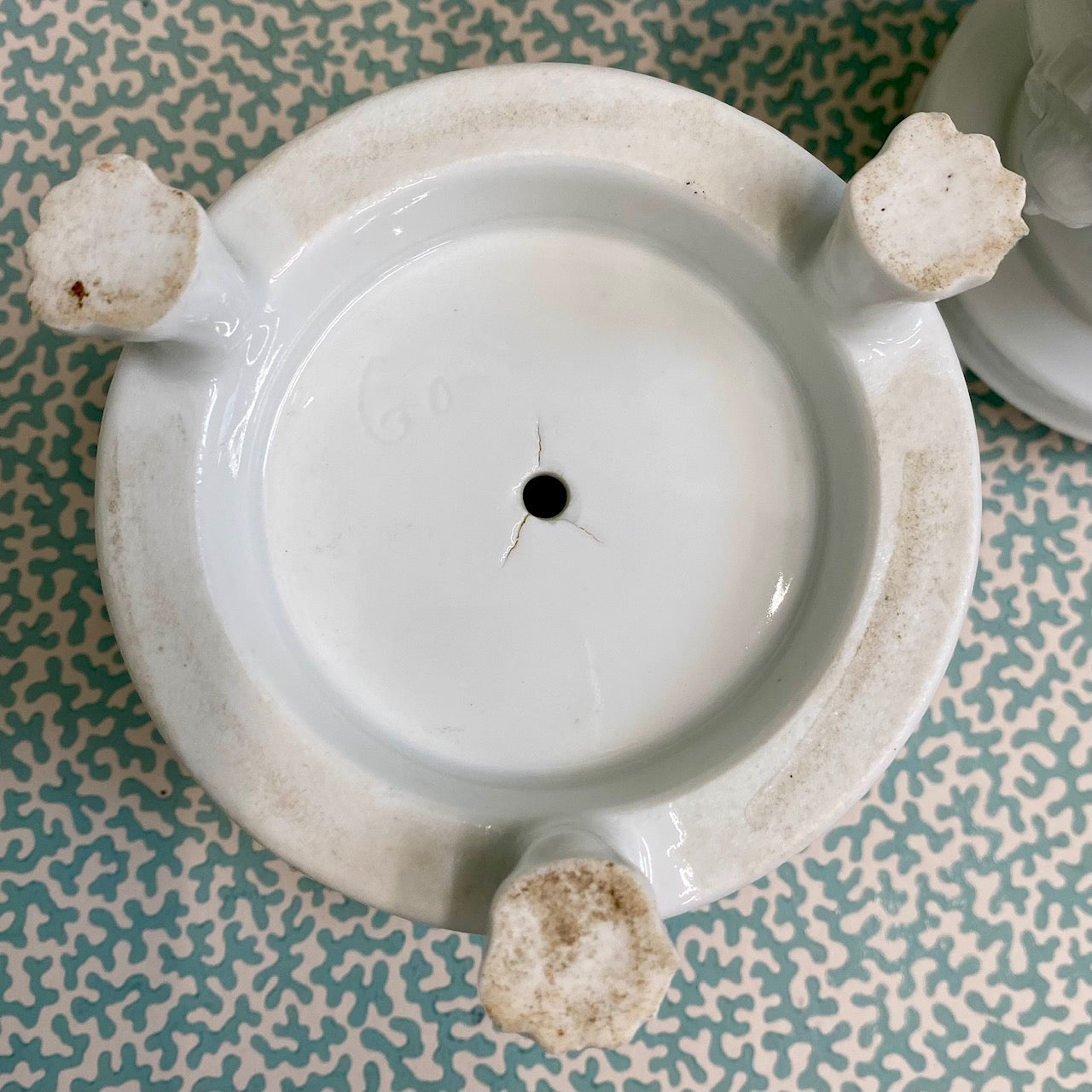 Pair Pedestal Bulb Planters  T20