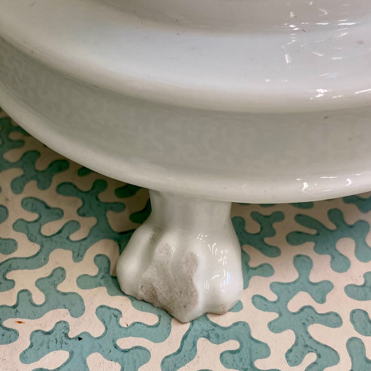 Pair Pedestal Bulb Planters  T20