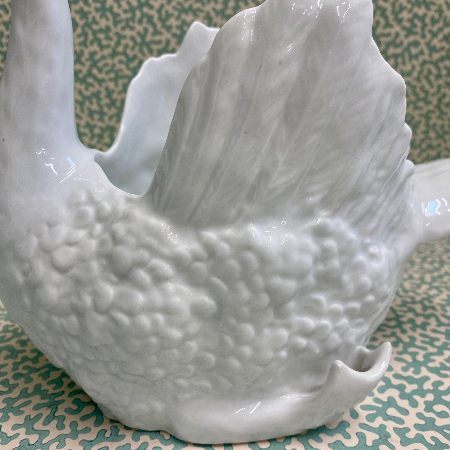 Pair Swan Vases or Planters  C125