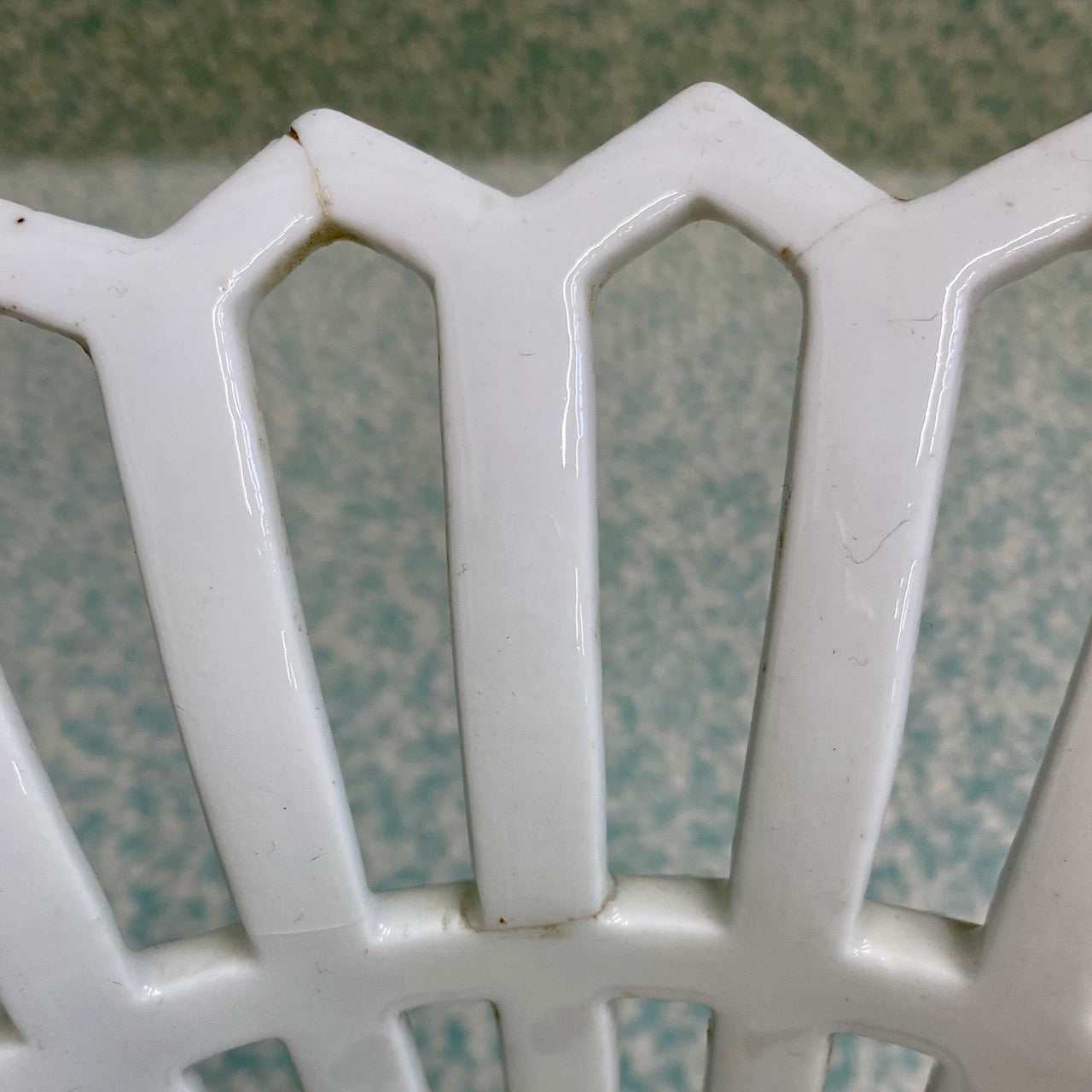 Matched Pair French Lattice Planters  E134