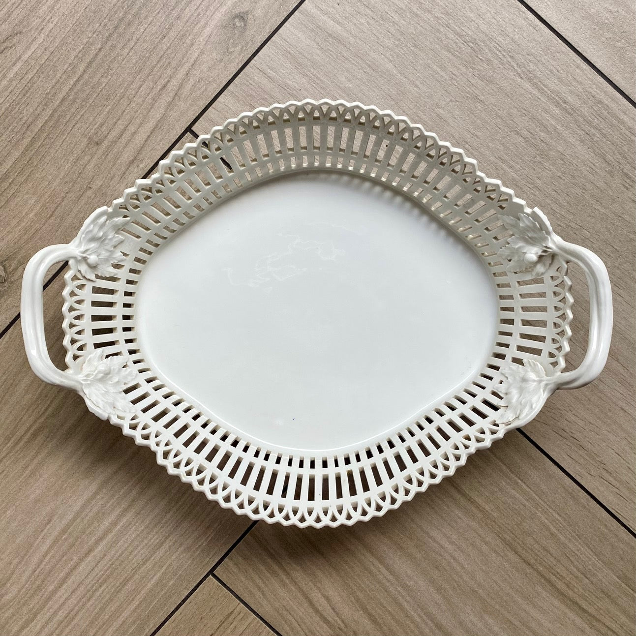 Antique White Lattice