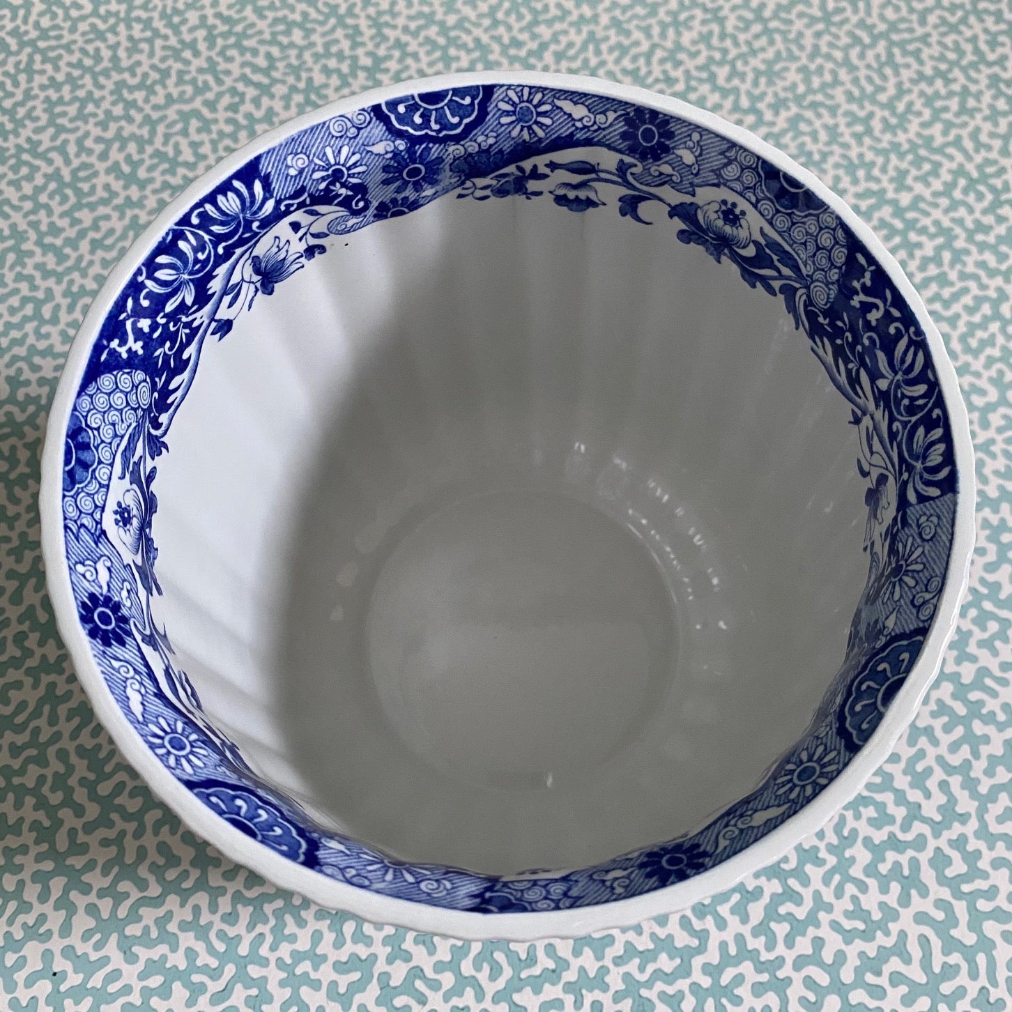 Spode Fluted Cachepot Planter Italian Pattern  Y72