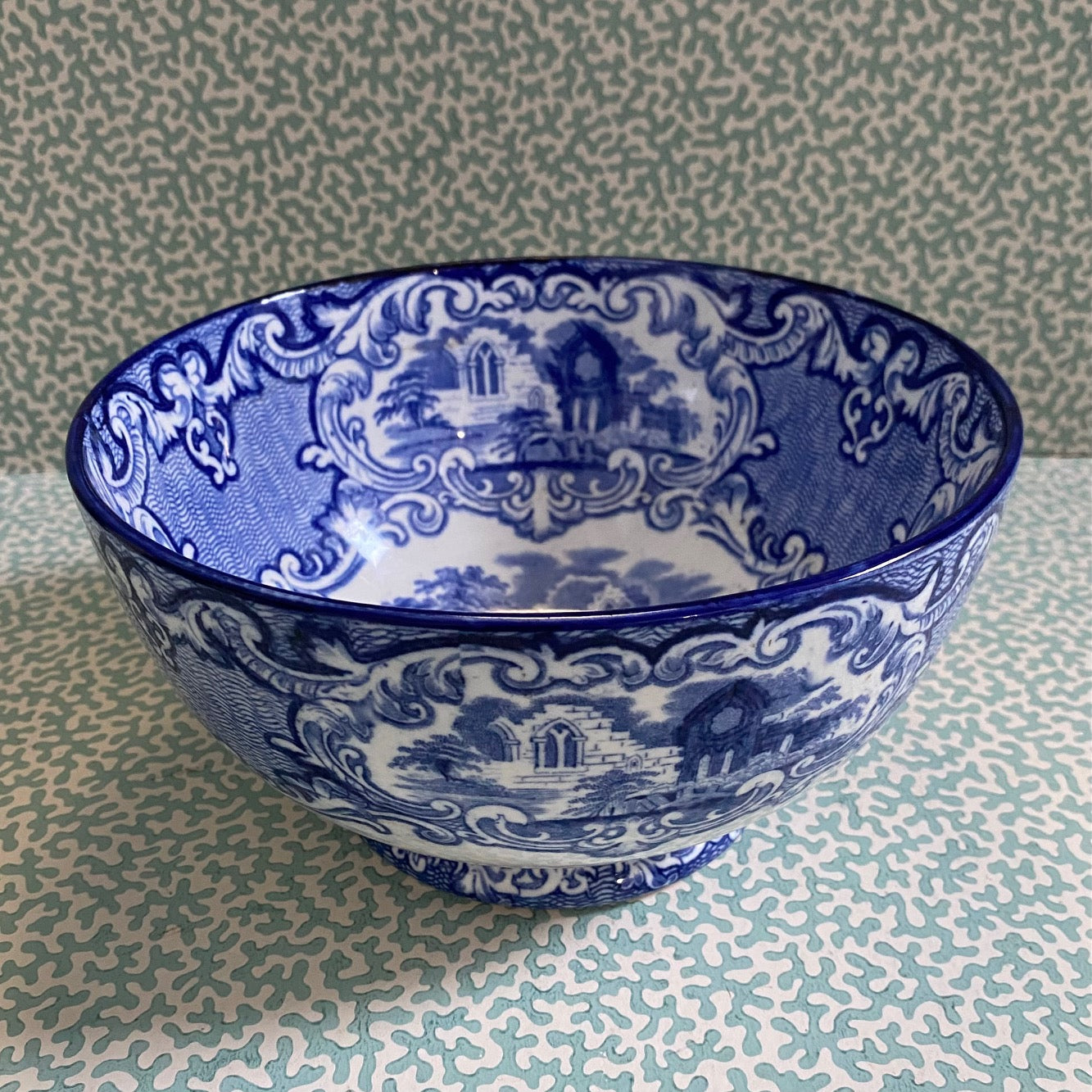 Medium Serving Bowl George Jones Abbey Pattern  A129