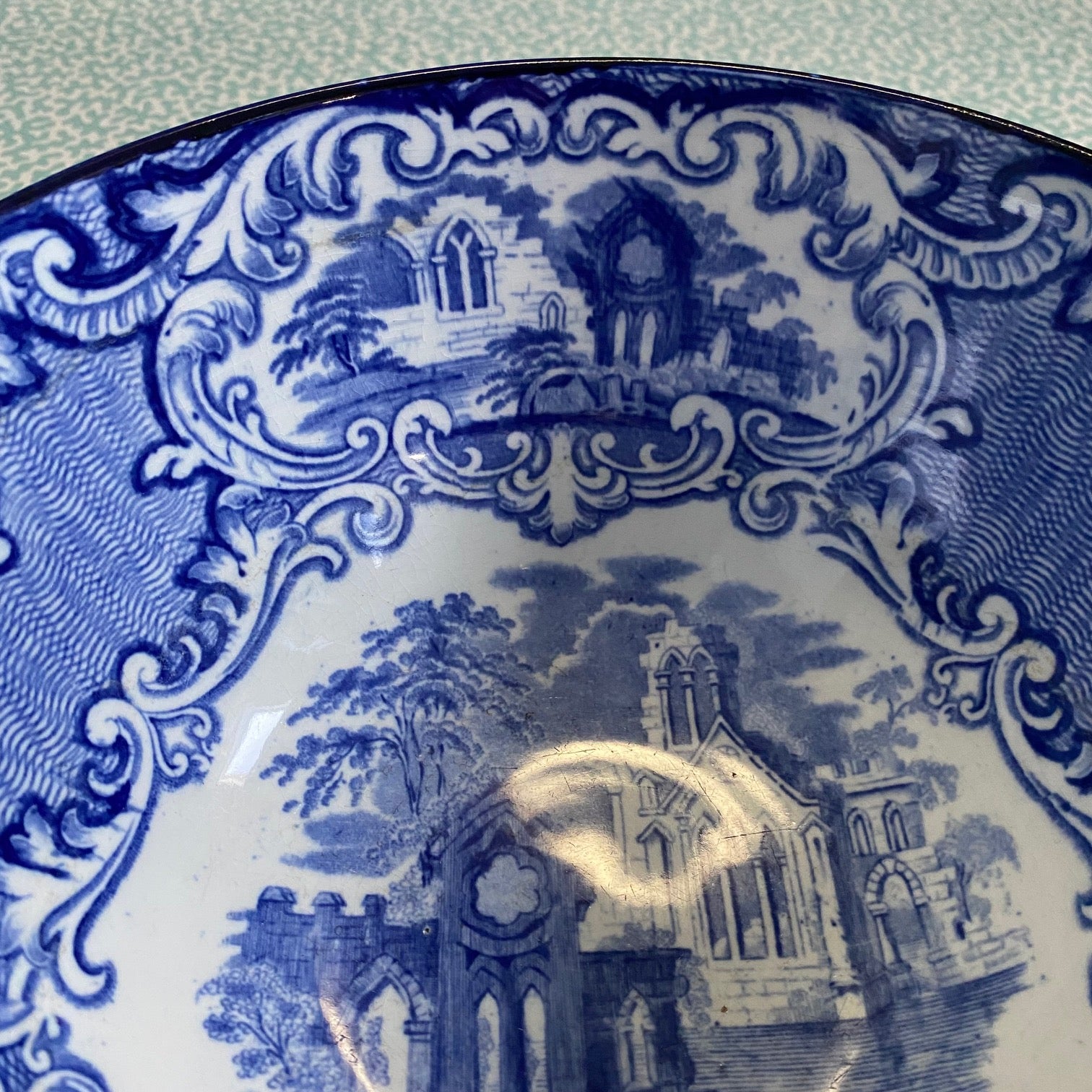 Medium Serving Bowl George Jones Abbey Pattern  A129