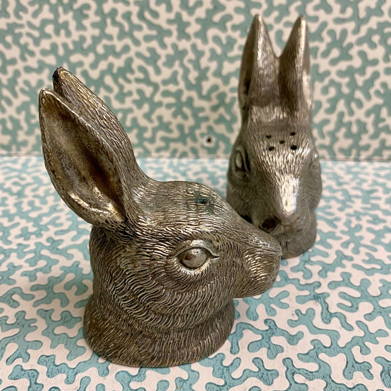 Rabbit Salt & Pepper Shakers in the style of Mauro Manetti  N46