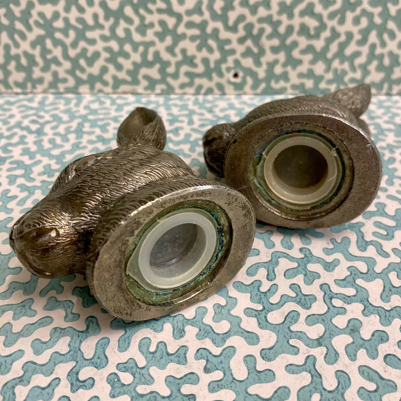 Rabbit Salt & Pepper Shakers in the style of Mauro Manetti  N46