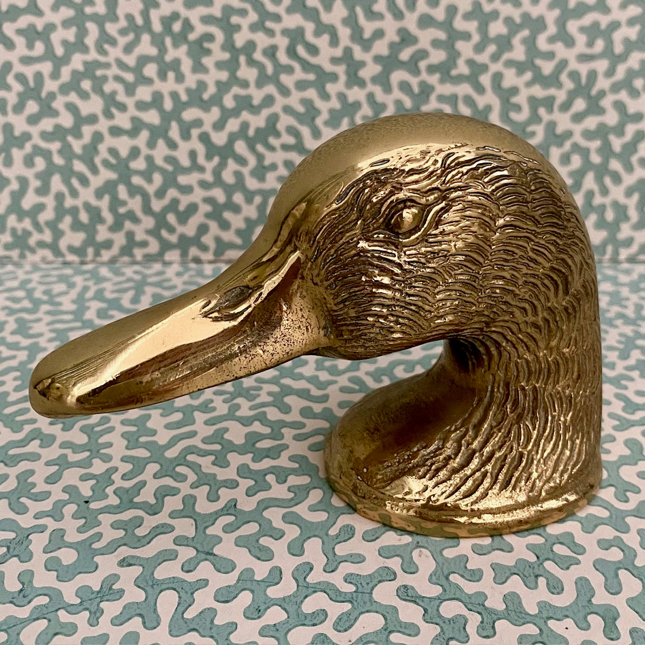 Vintage Brass Ducky Bottler Opener  F172