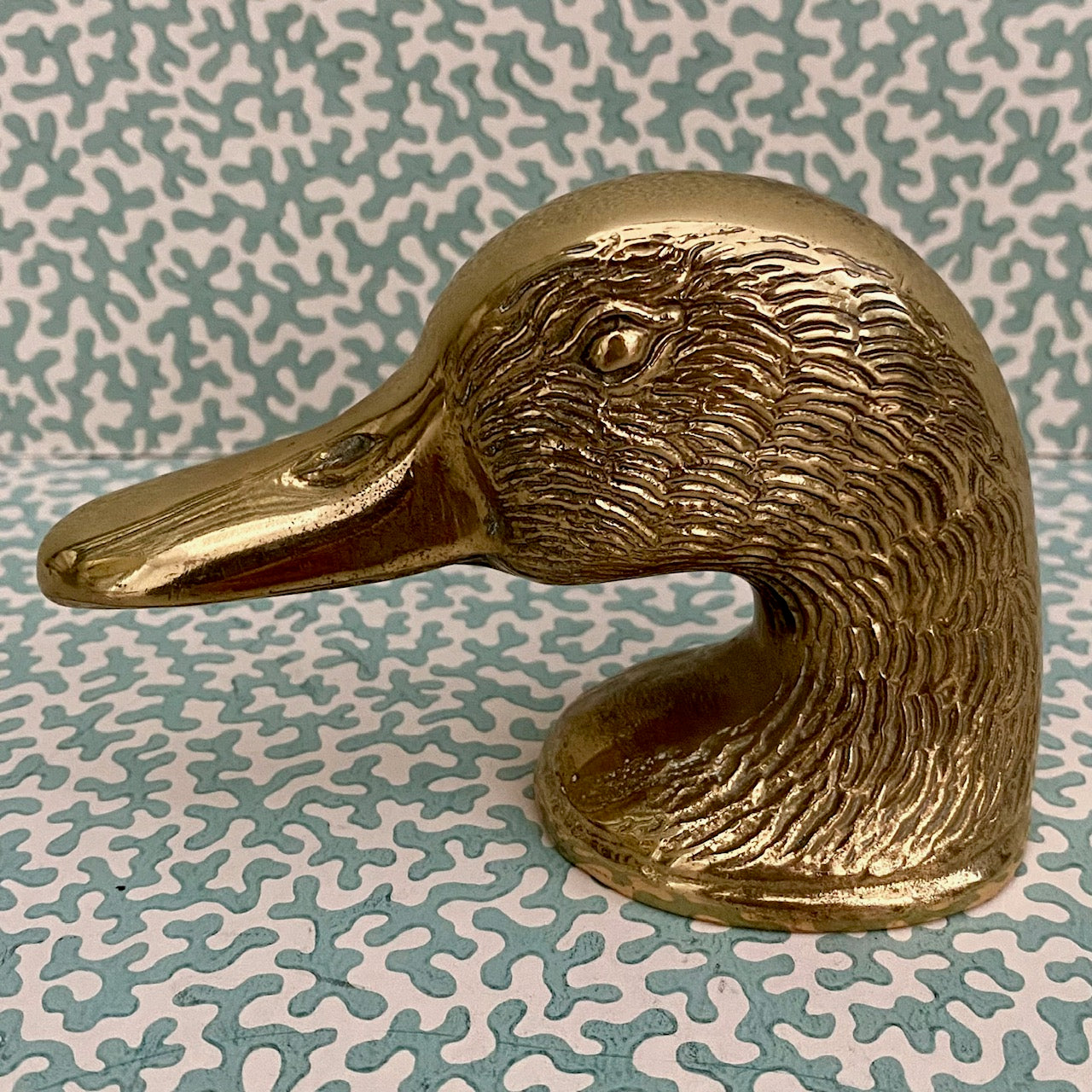 Vintage Brass Ducky Bottler Opener  F172