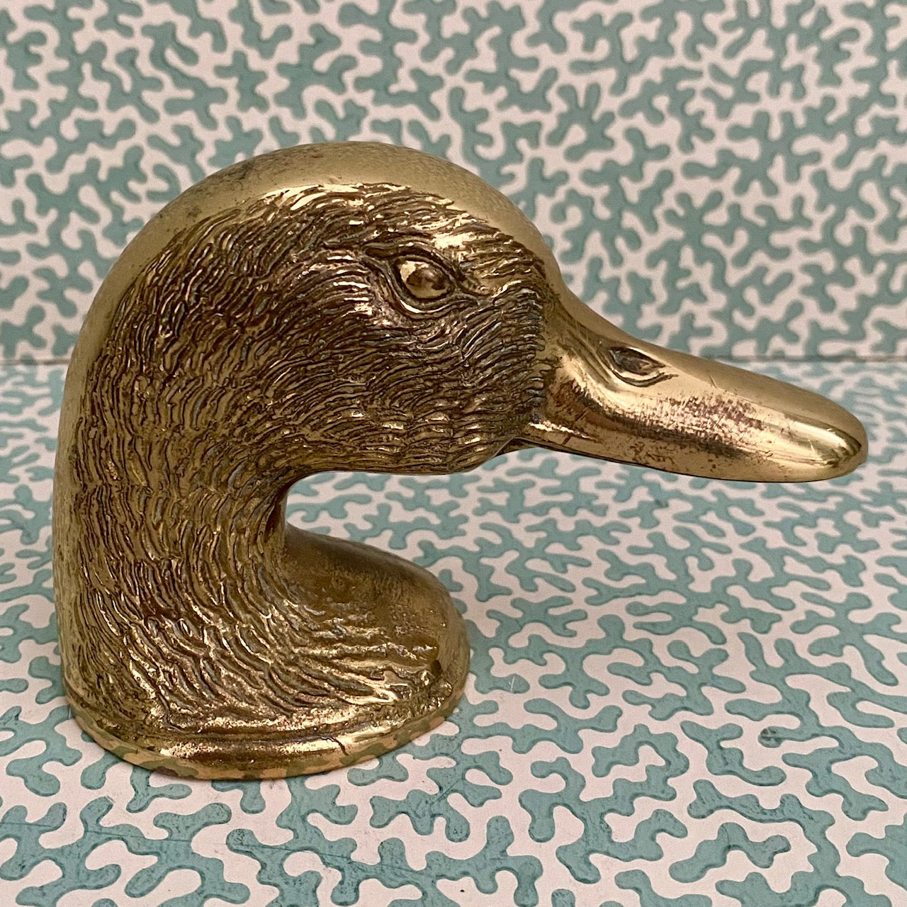 Vintage Brass Ducky Bottler Opener  F172