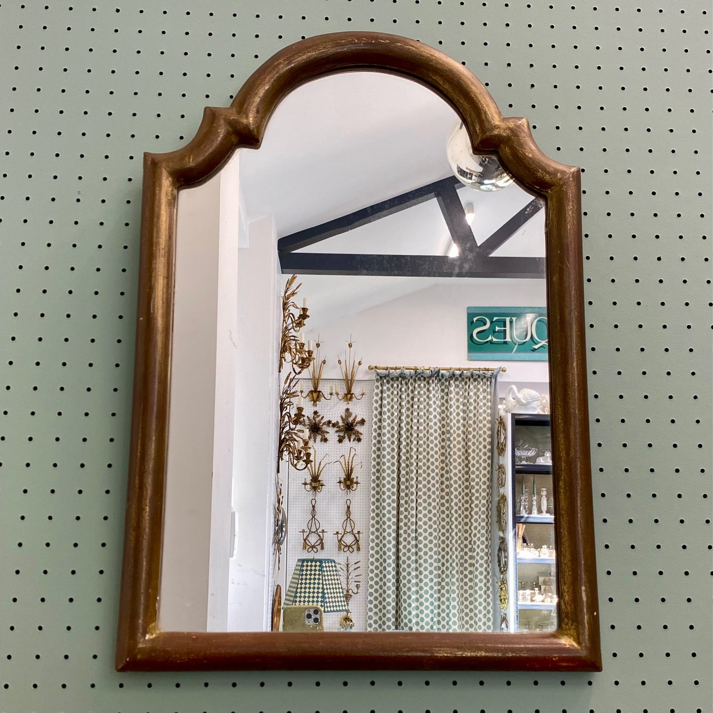 Handsome French Gilt Mirror  F169