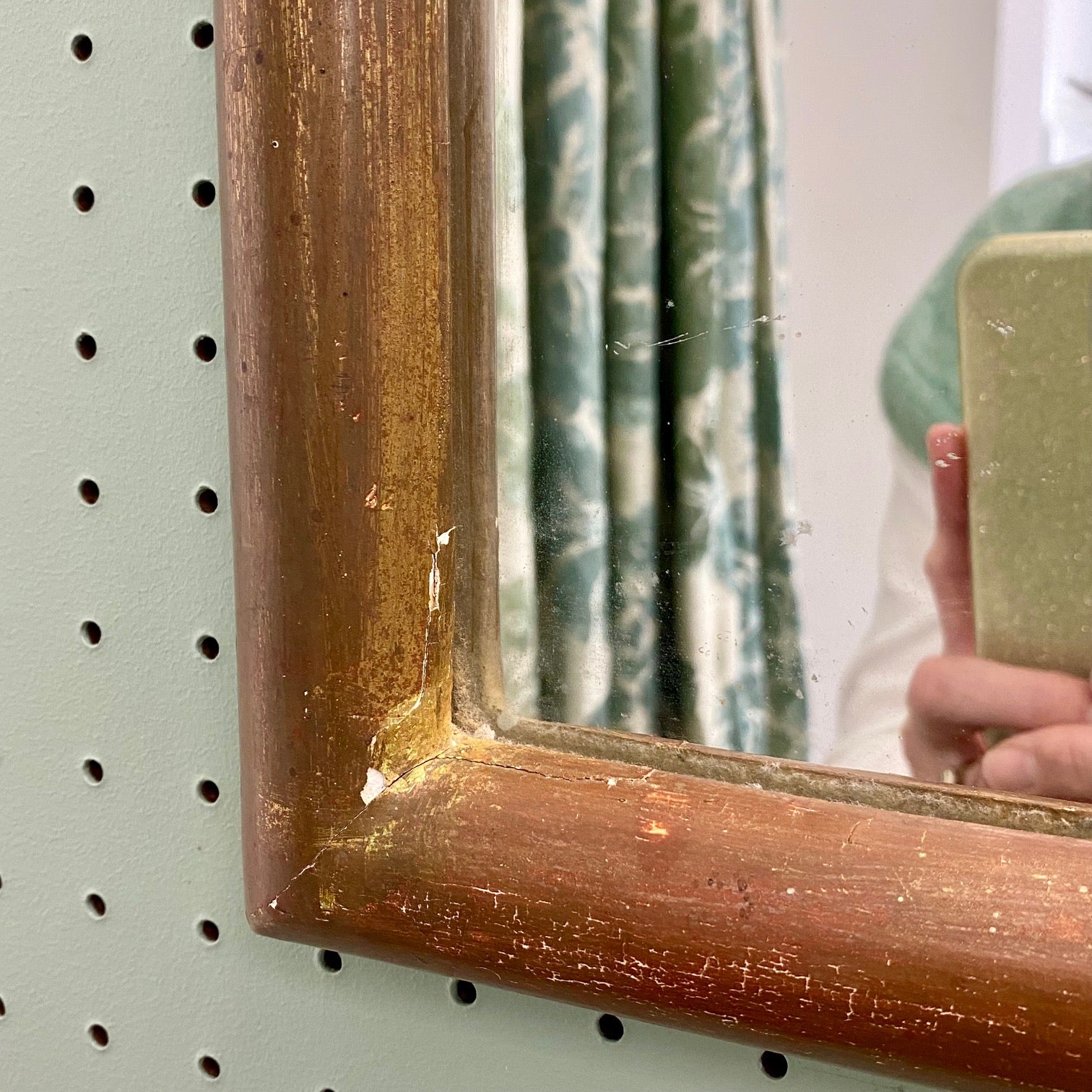 Handsome French Gilt Mirror  F169