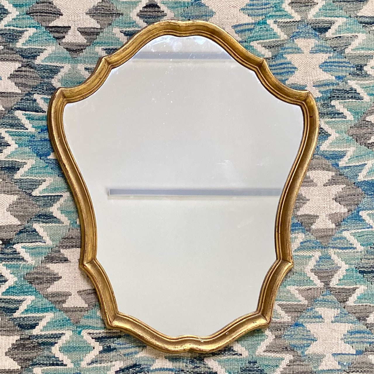 Pretty French Gilt Mirror  W56