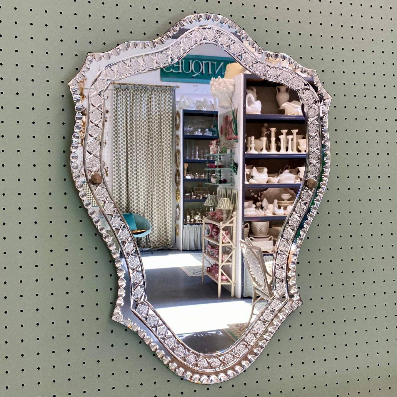 Beautiful Venetian Mirror  H130