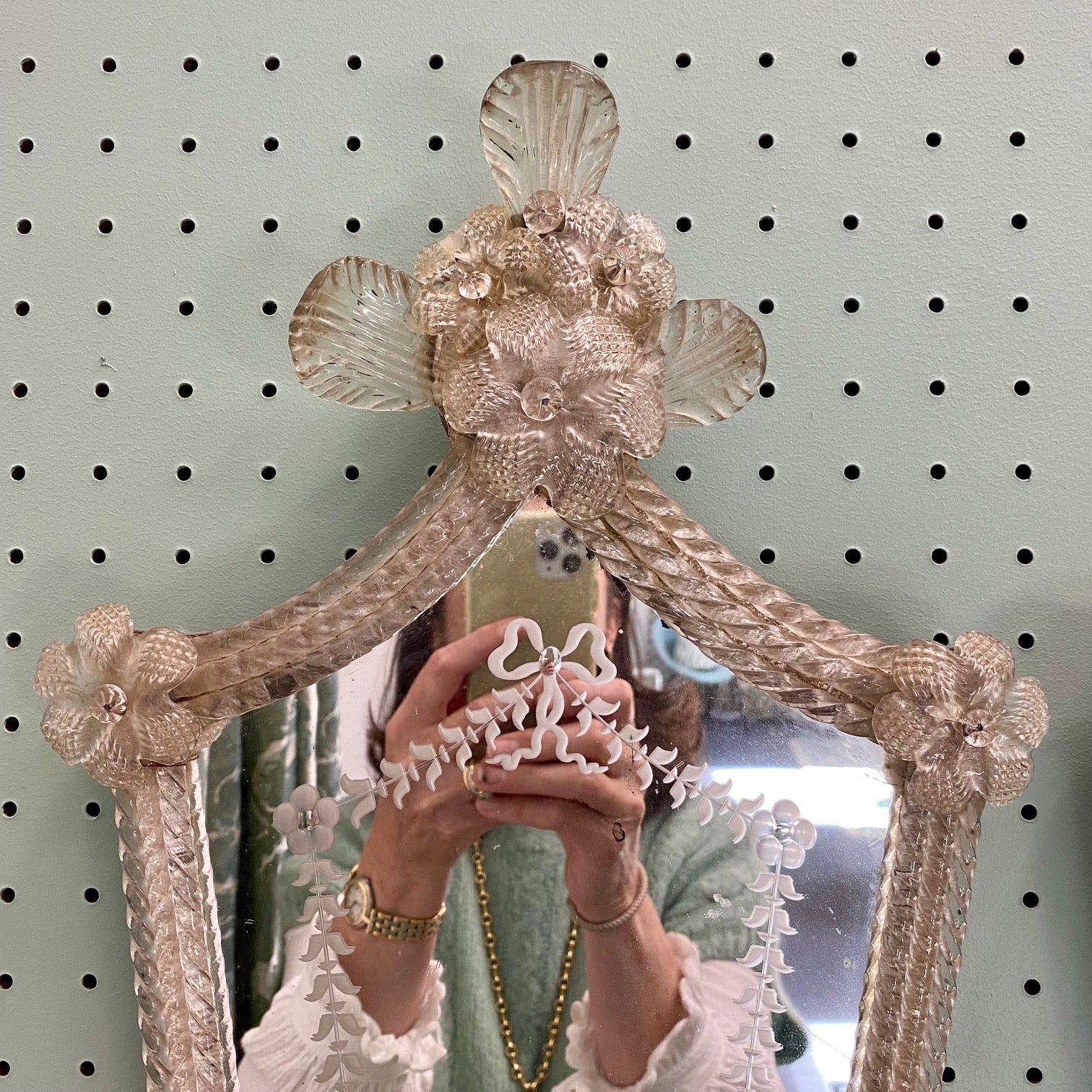 Pair Venetian Mirrors  V33