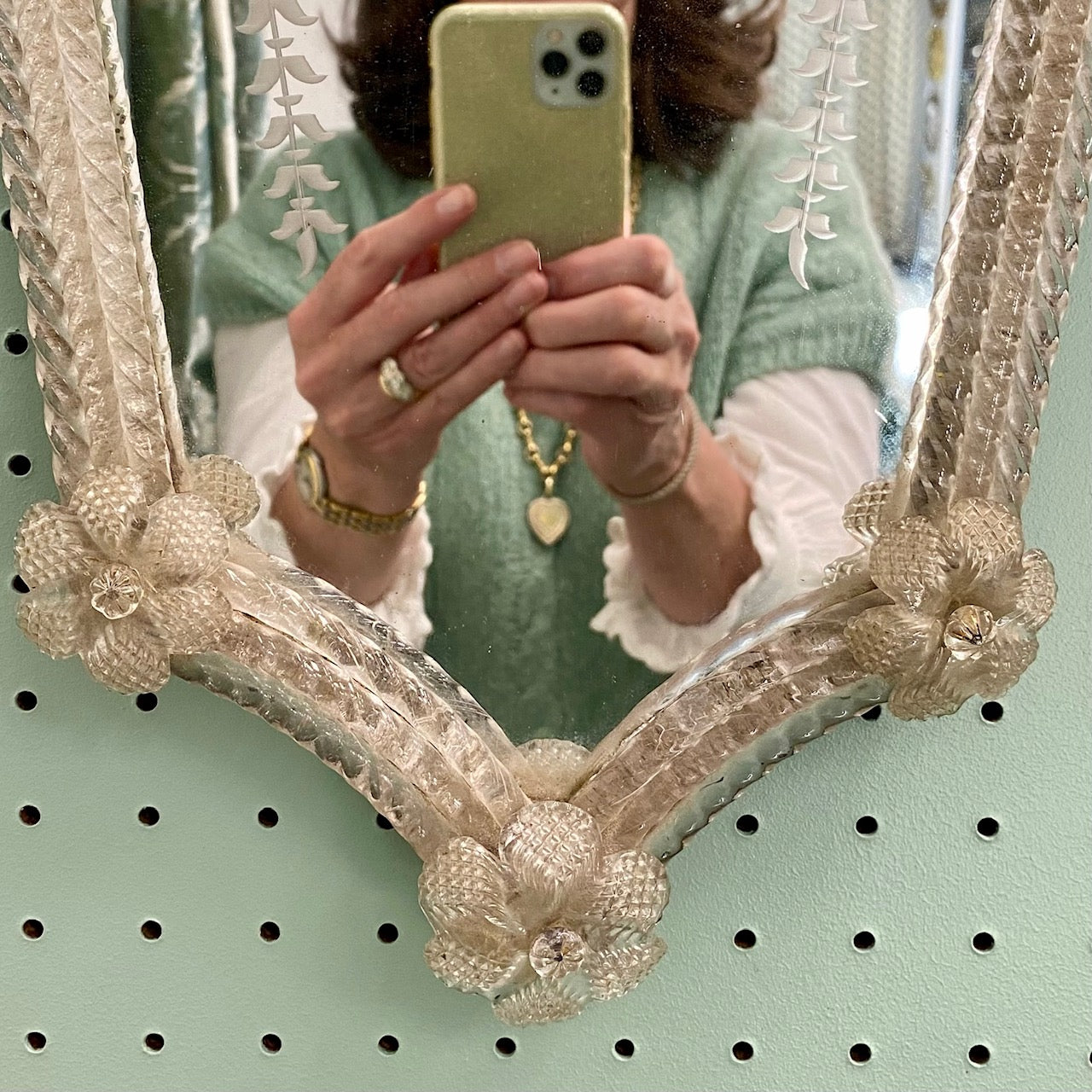 Pair Venetian Mirrors  V33