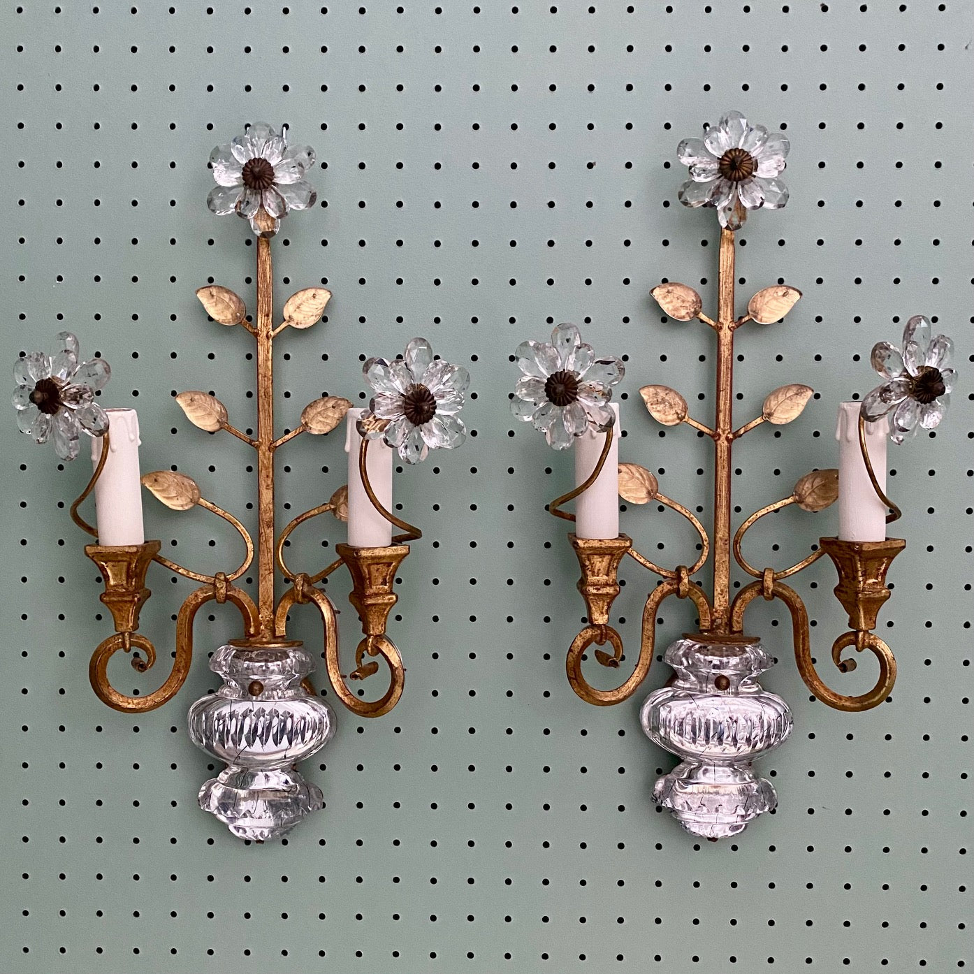 Maison Baguès Stunning Pair 1920's French  Light Sconces  H146