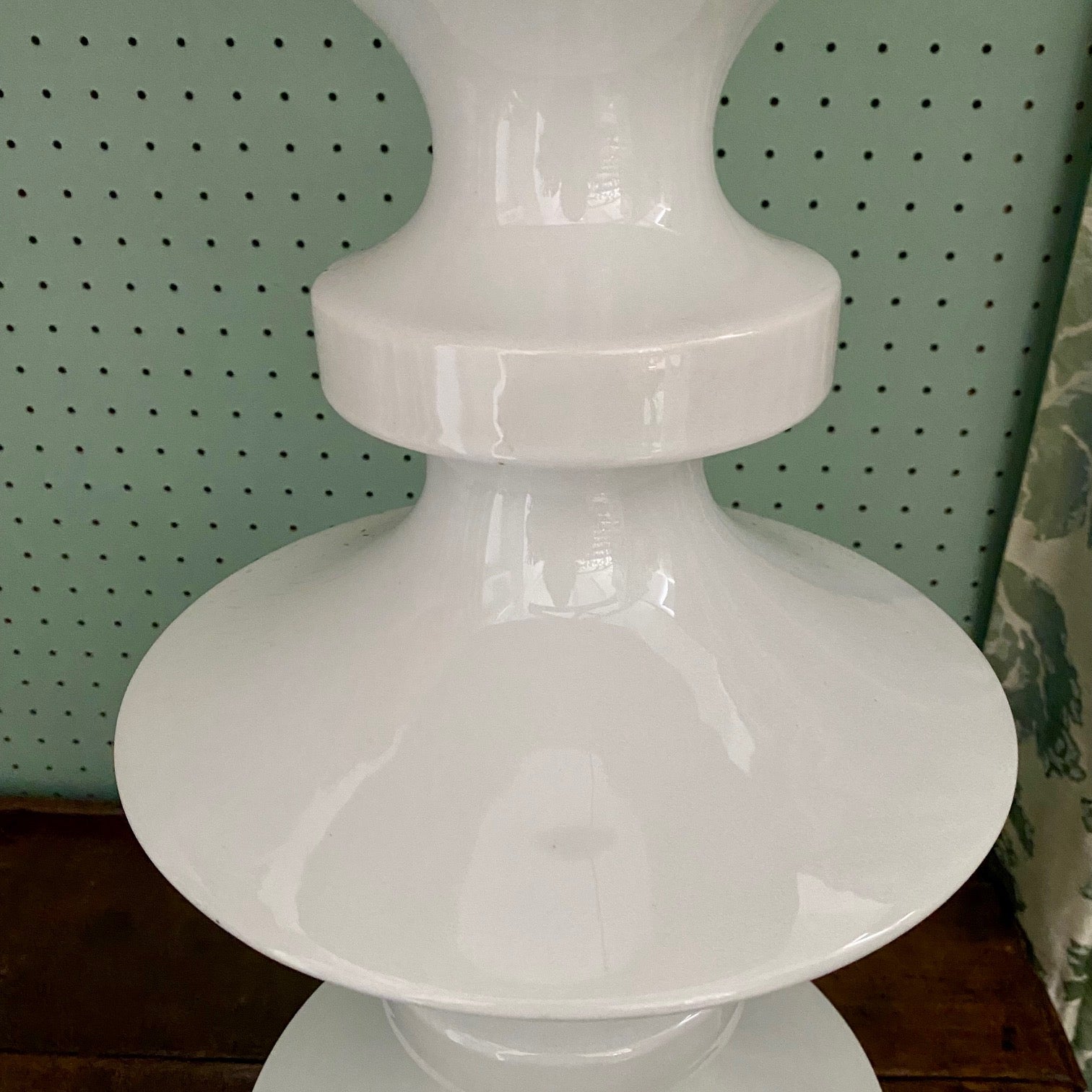 HUGE White Margrit Linck Lamps  F17