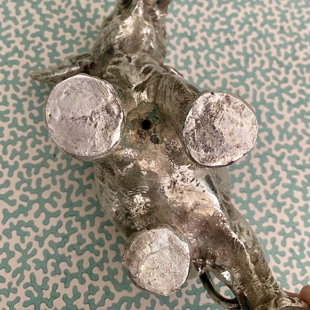 Vintage Silver Plated Indian Elephant  B67