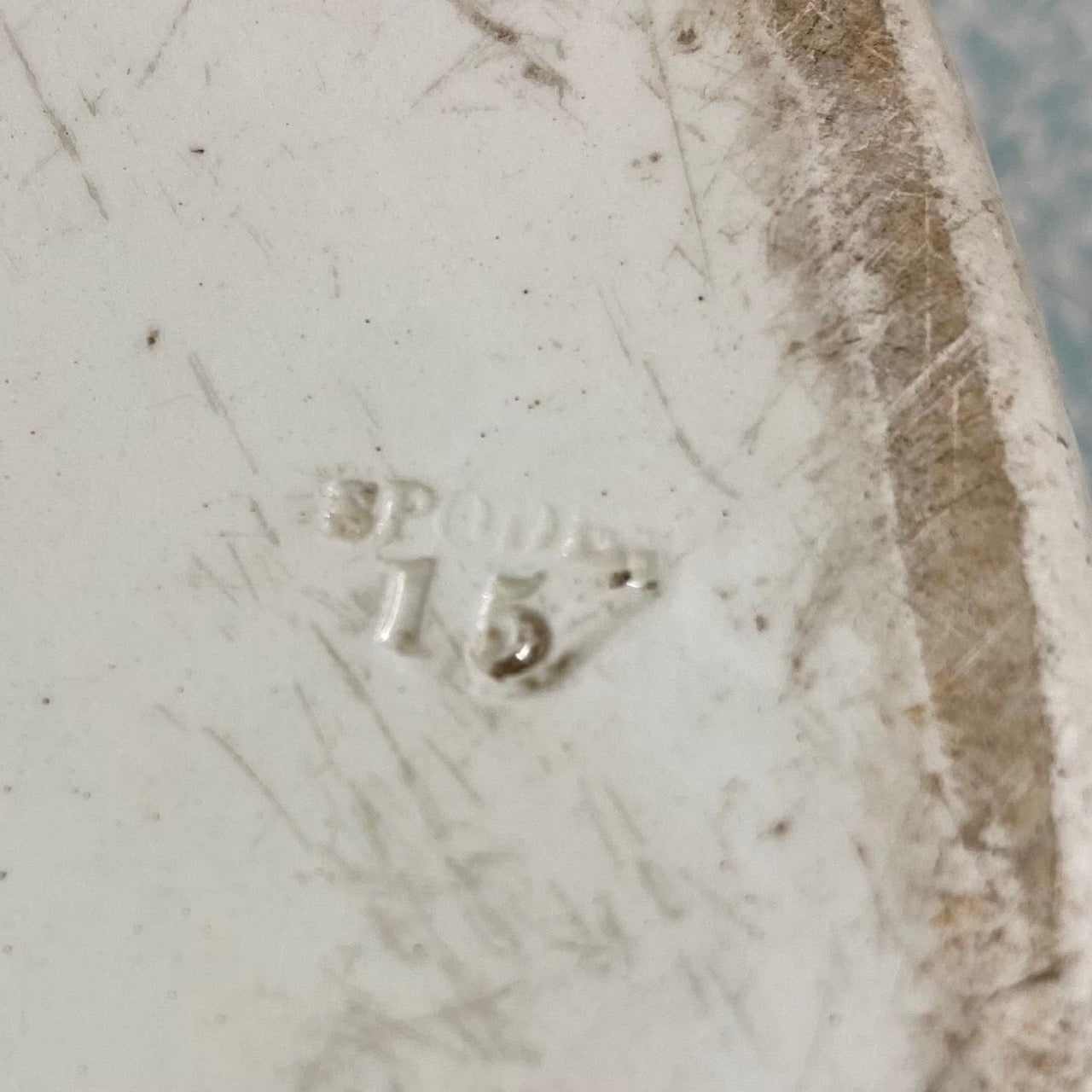 Fabulous Huge Spode Banded Ironstone Footbath  H159