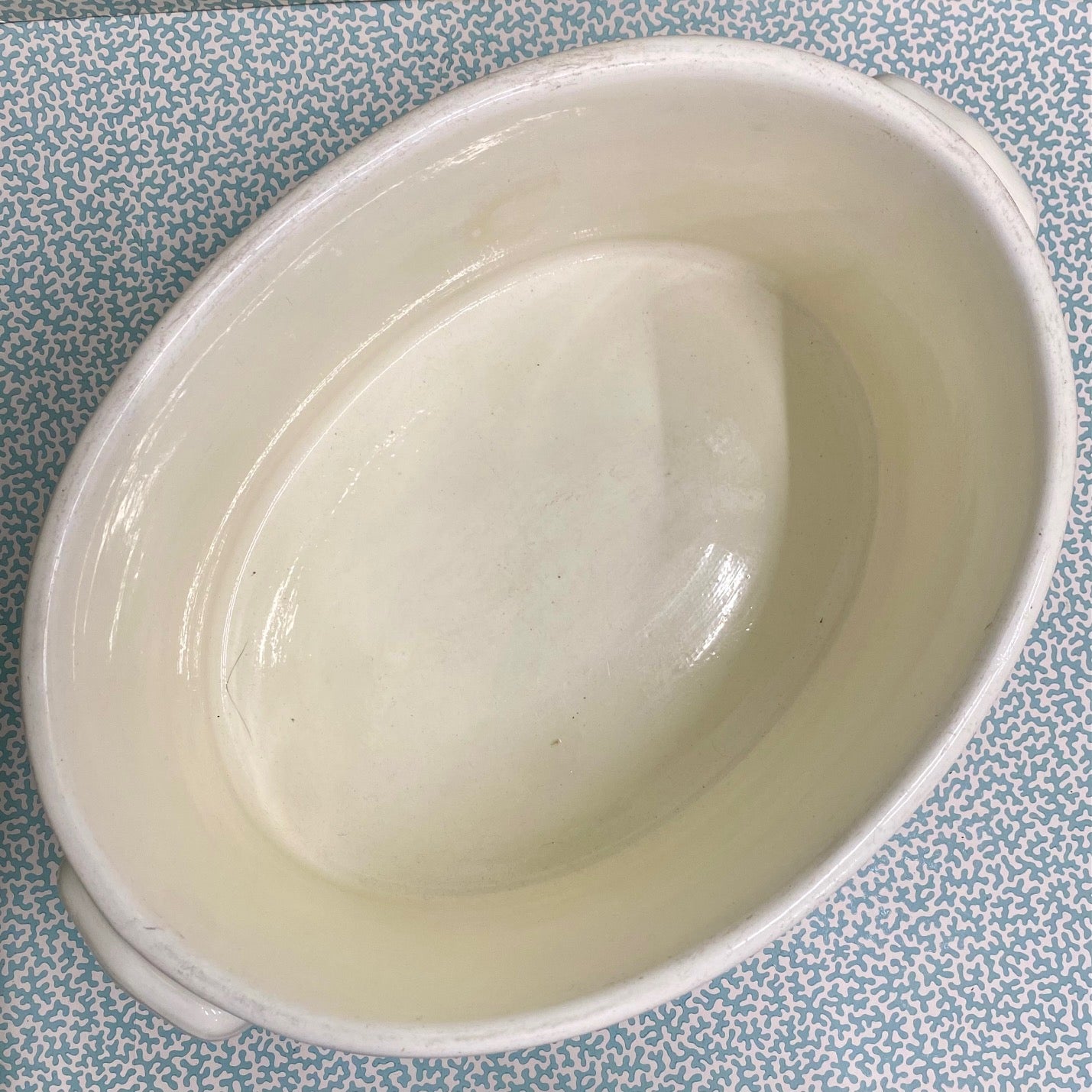 Fabulous Huge Spode Banded Ironstone Footbath  H159