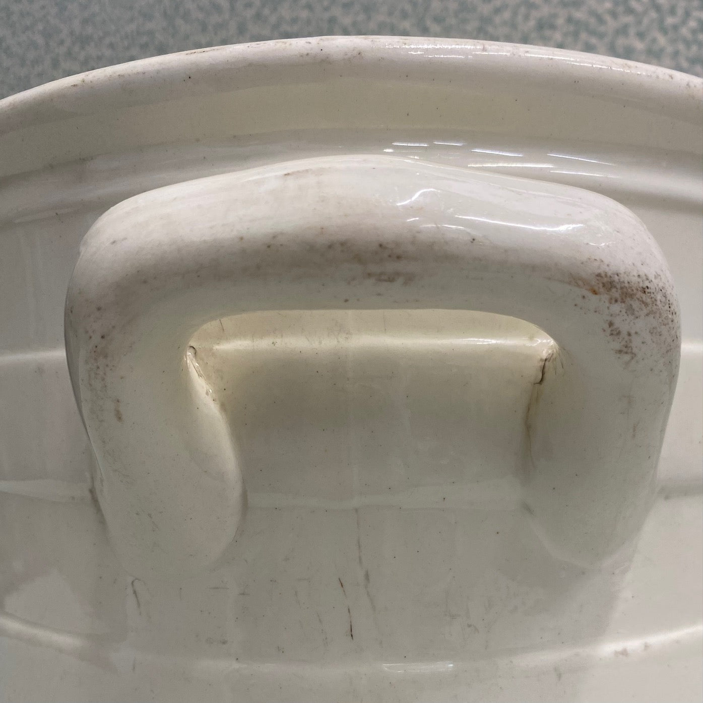 Fabulous Huge Spode Banded Ironstone Footbath  H159