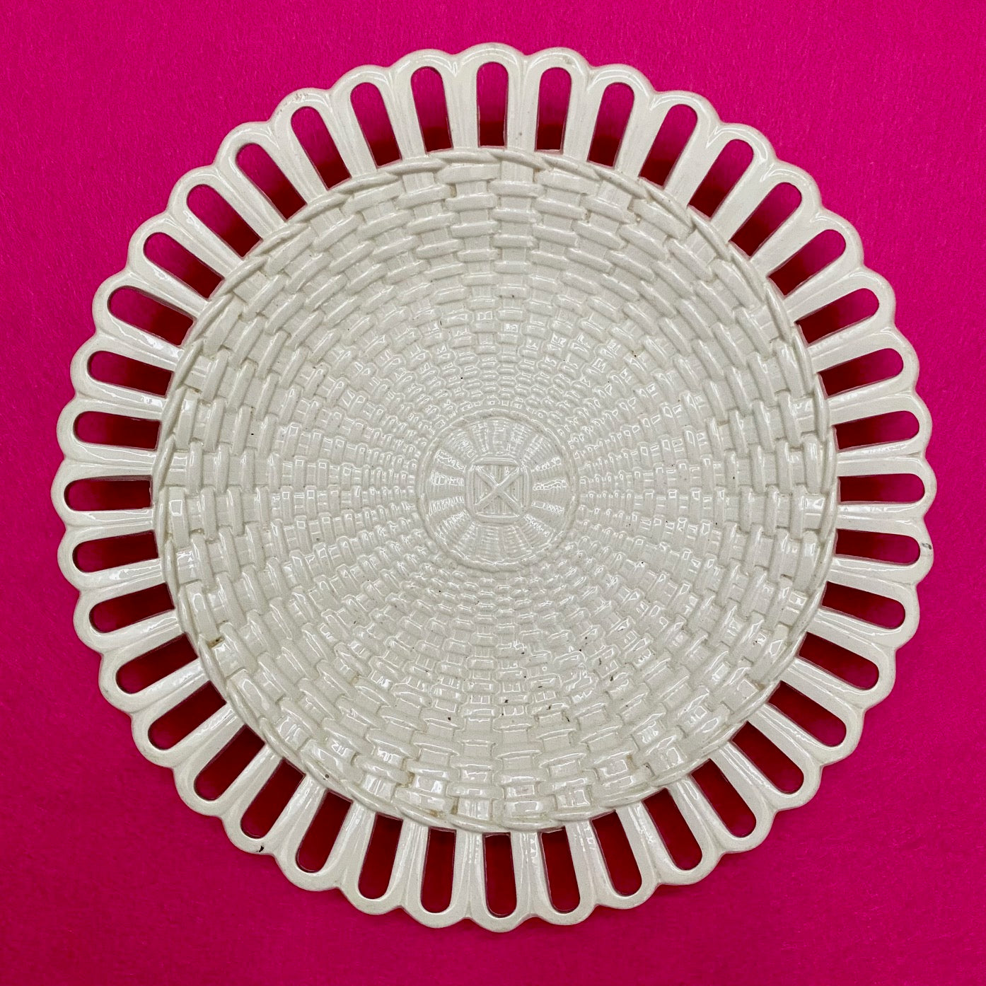 Antique Leeds Creamware Display  884