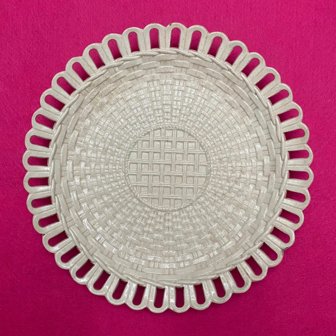 Antique Leeds Creamware Display  884