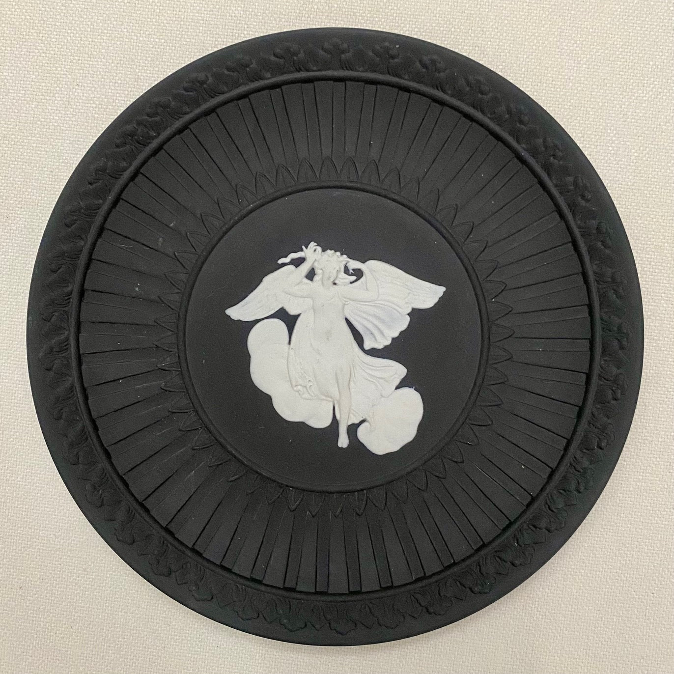 Black Wedgwood Jasperware Display  H173