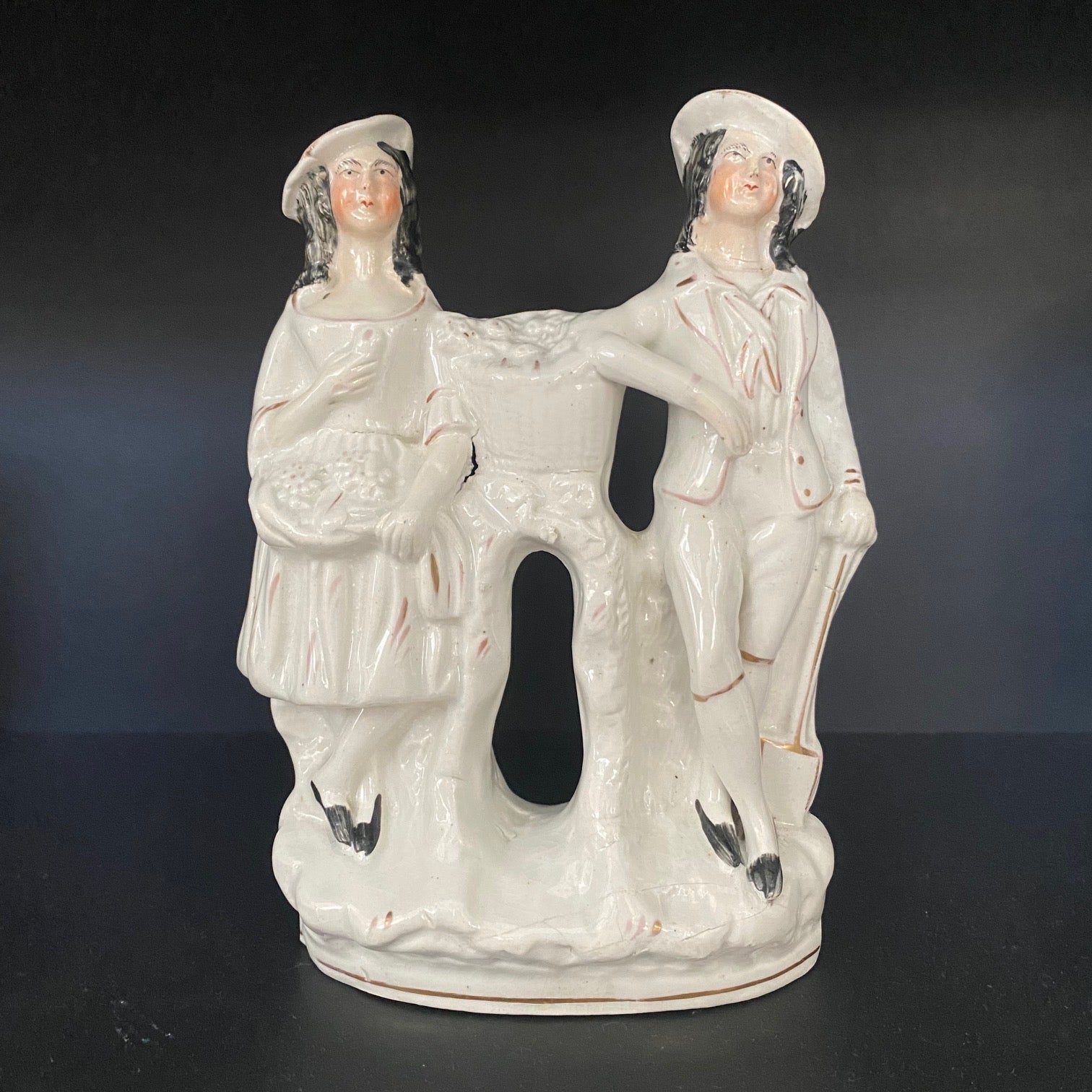 Huge Collection of 24 Victorian Staffordshire Figures  293