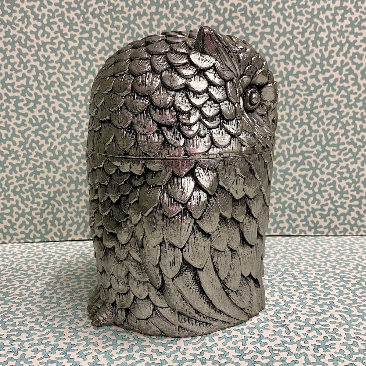 Fabulous 1960's Mauro Manetti Owl Ice Bucket  E152