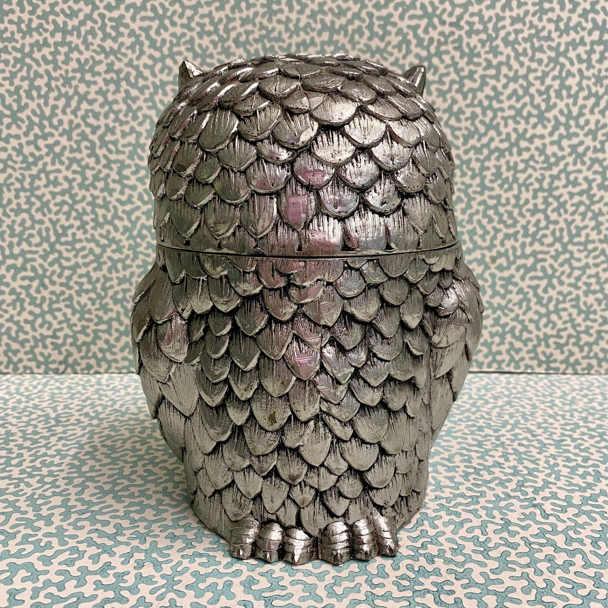 Fabulous 1960's Mauro Manetti Owl Ice Bucket  E152