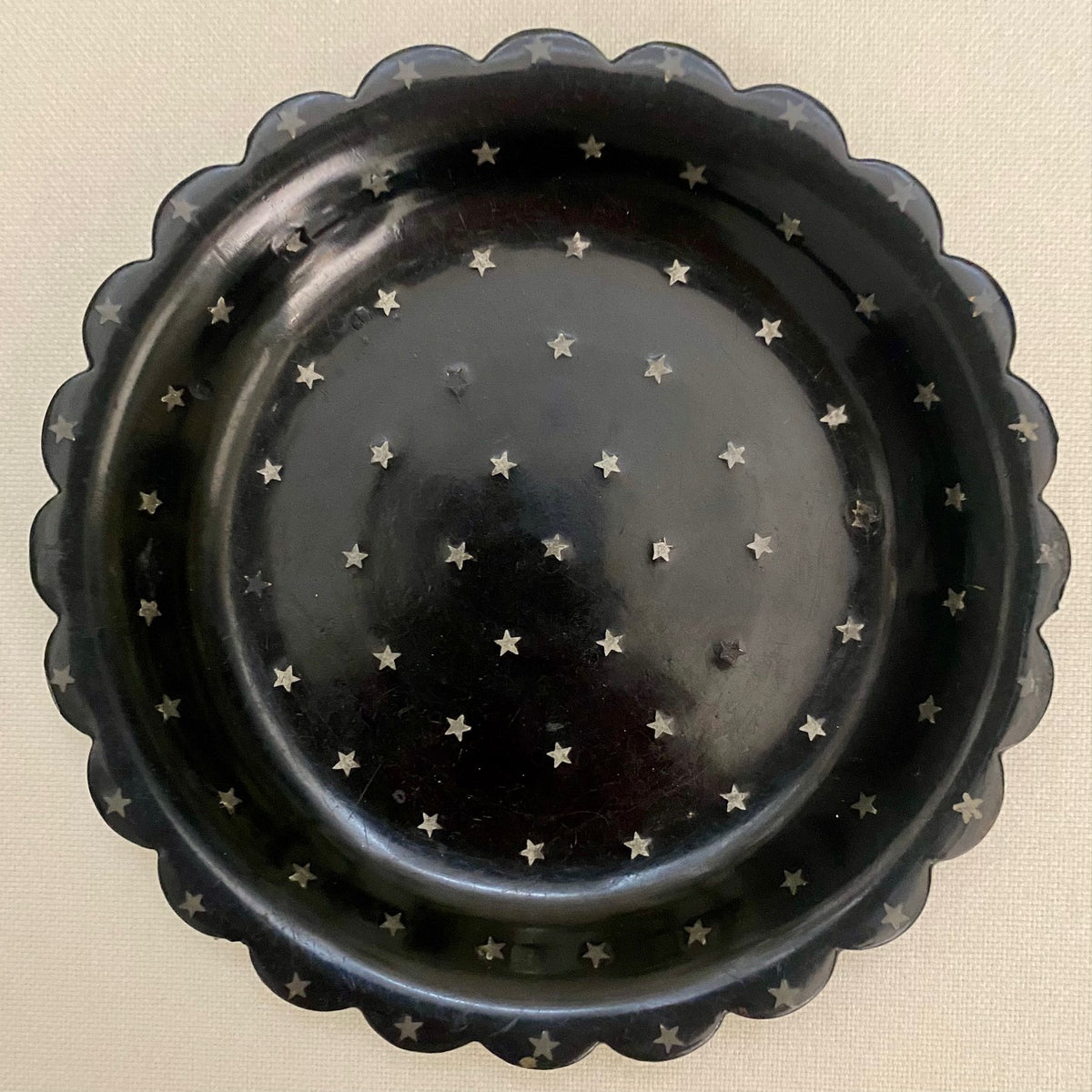 Antique Black Lacquer Display  V71