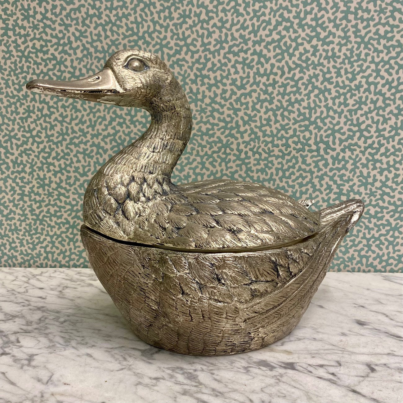 Mauro Manetti 1960's Duck Ice Bucket