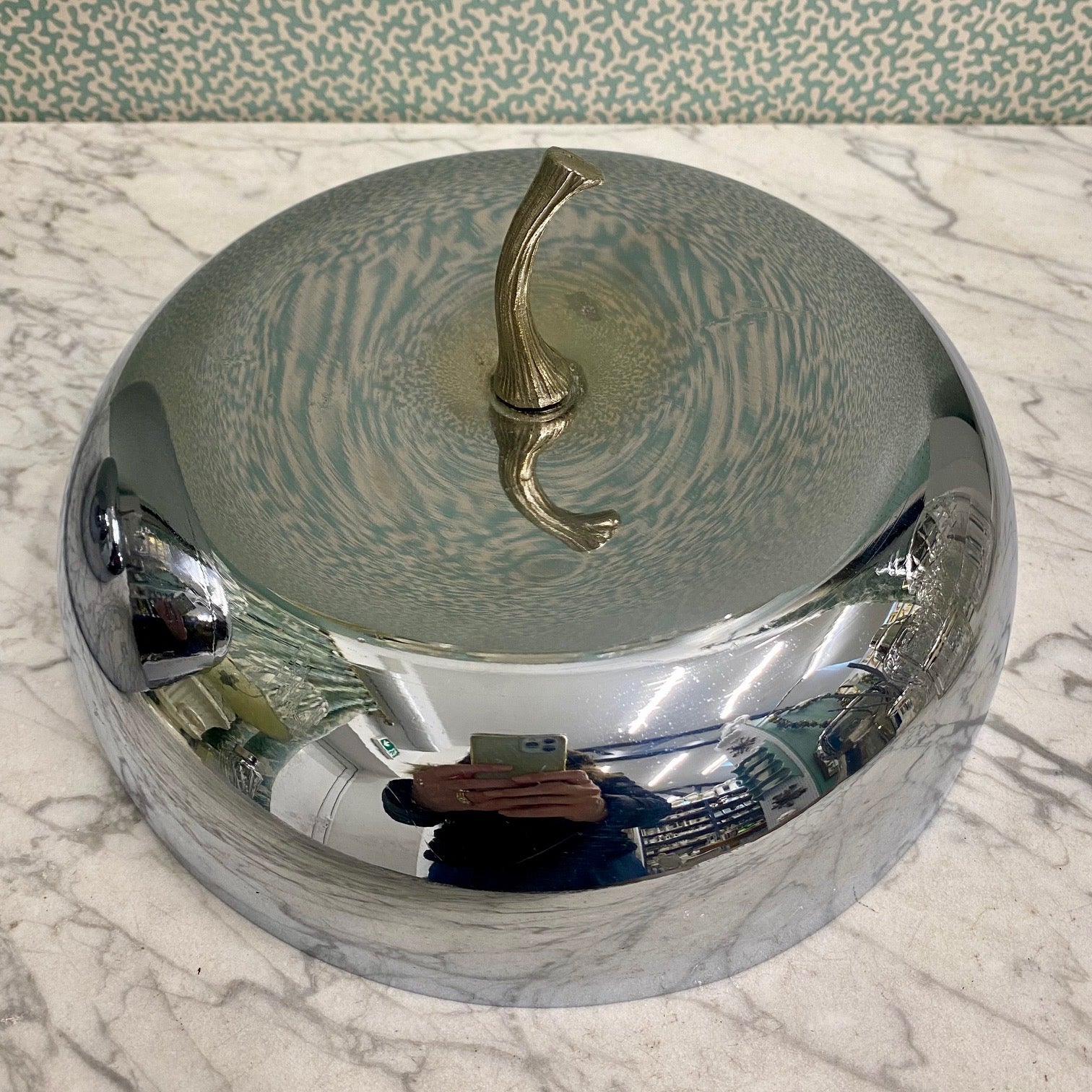 Huge 1960's Apple Ice Bucket