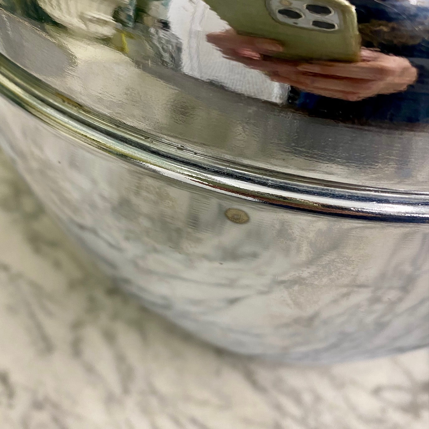 Huge 1960's Apple Ice Bucket