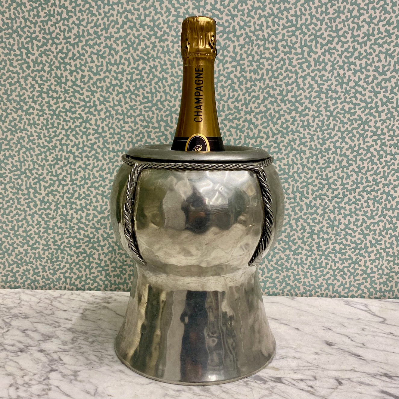 Rare French Champagne Cork Wine Cooler
