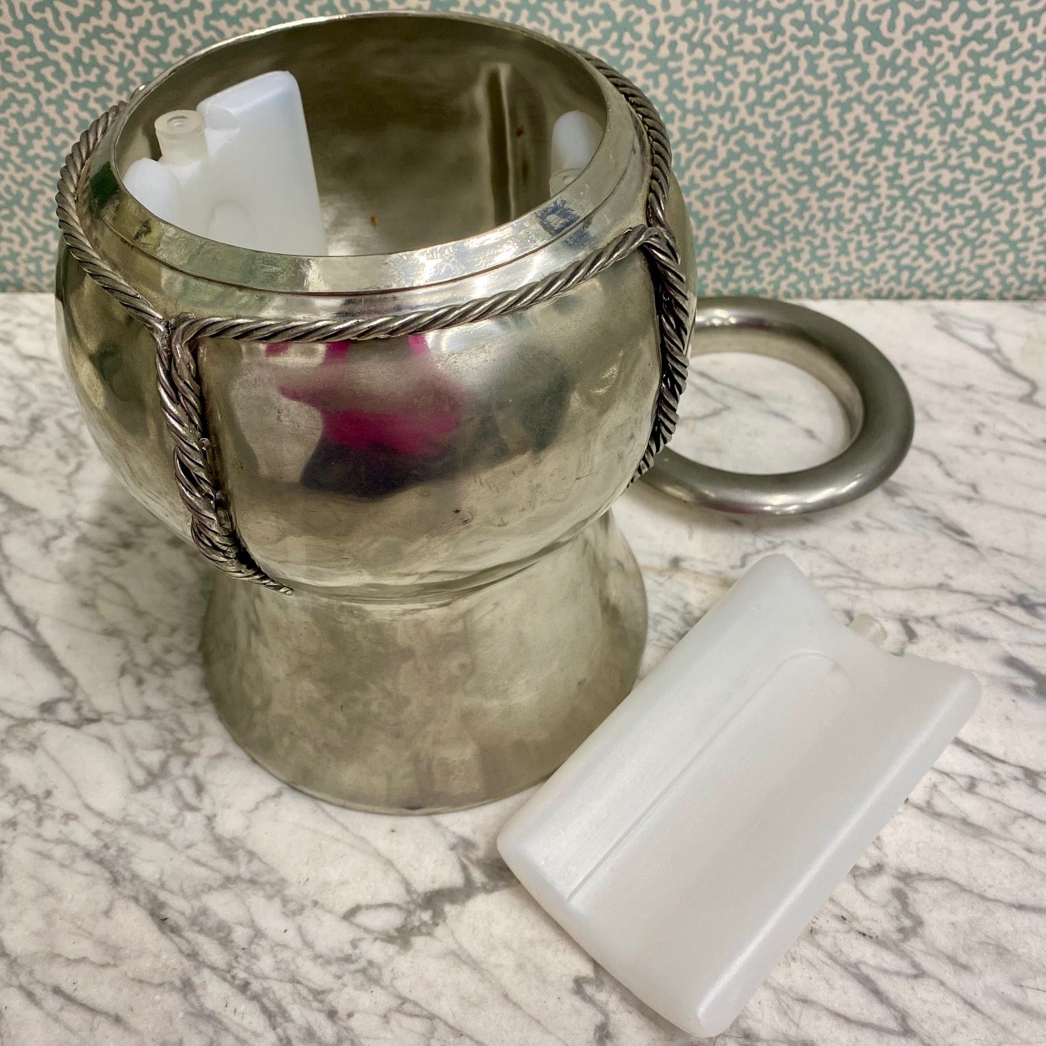 Rare French Champagne Cork Wine Cooler