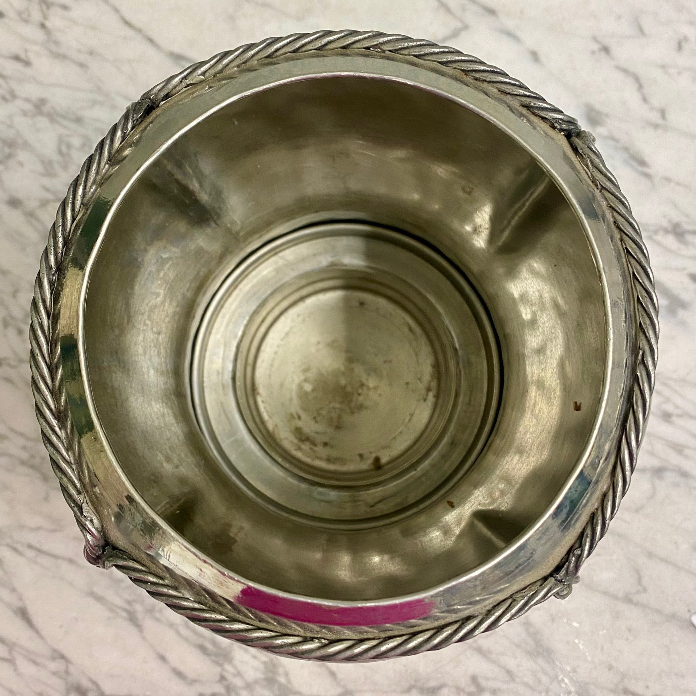 Rare French Champagne Cork Wine Cooler