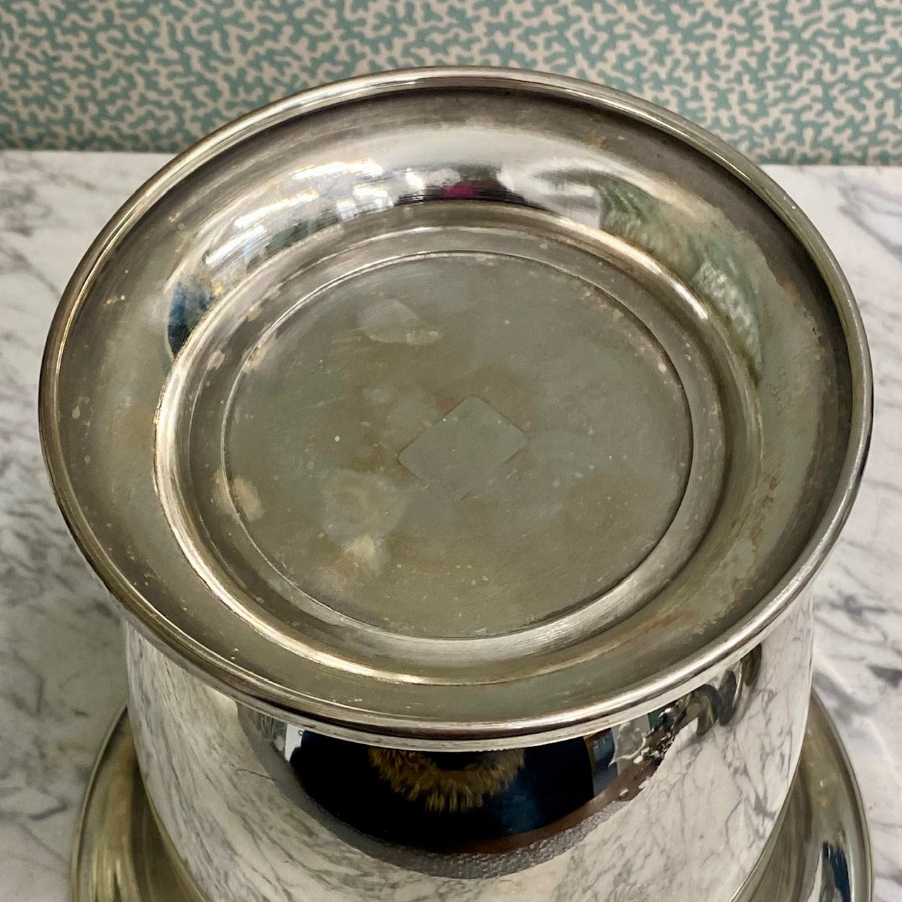 Silver Plated Tassel Wine Cooler