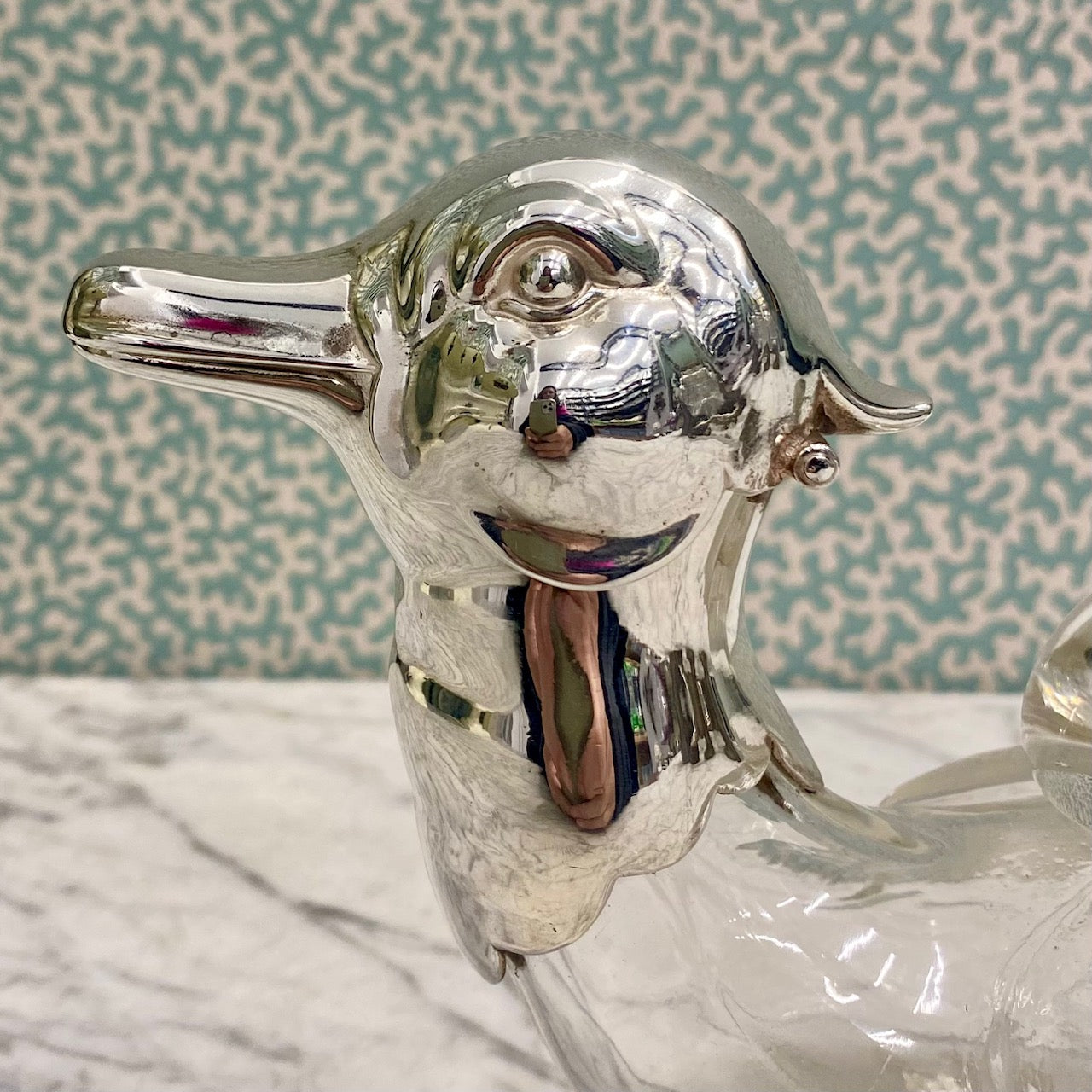 Vintage Small Duck Decanter