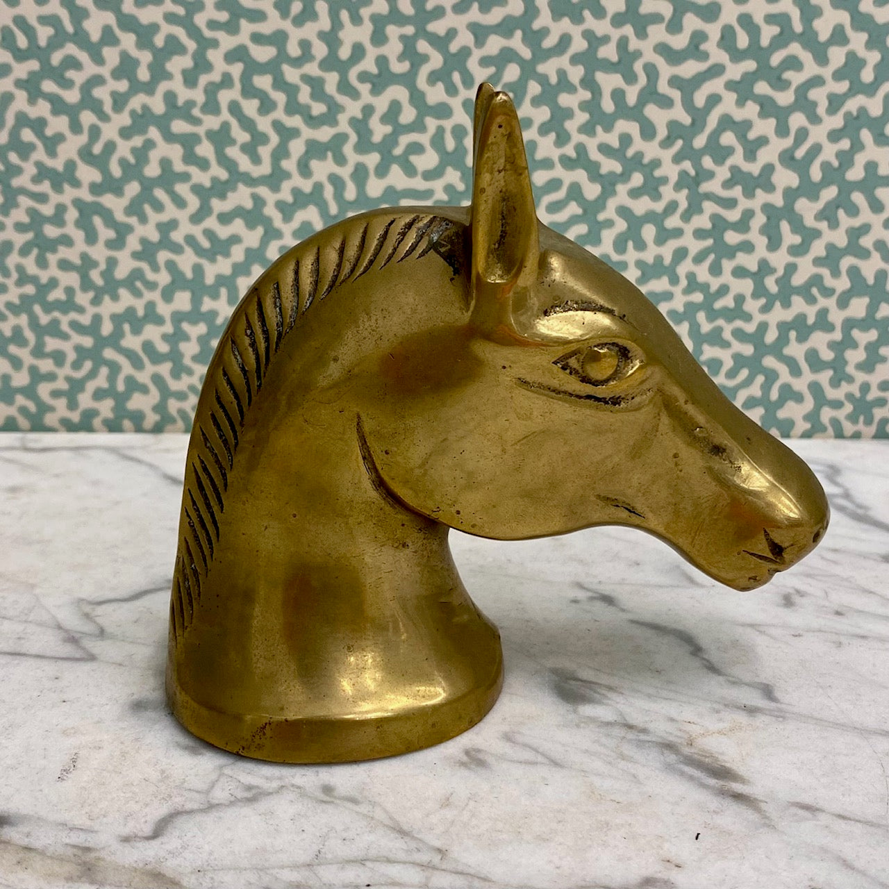 Vintage Brass Horse Bottle Opener