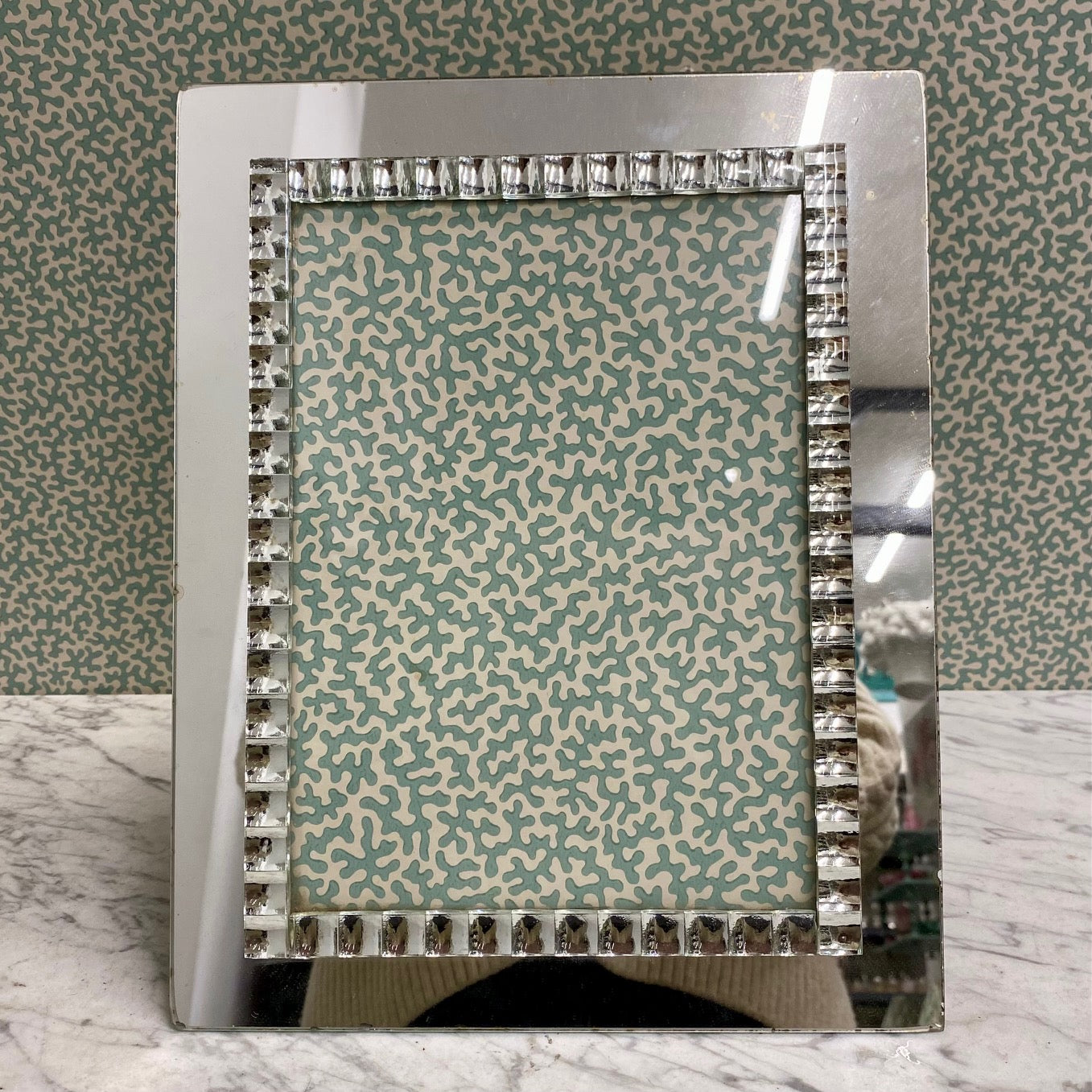 Large French Art Deco Mirror Photo Frame