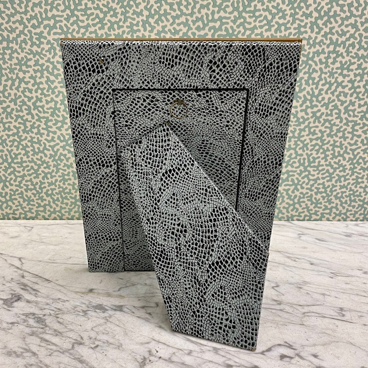 Medium French Art Deco Mirror Photo Frame