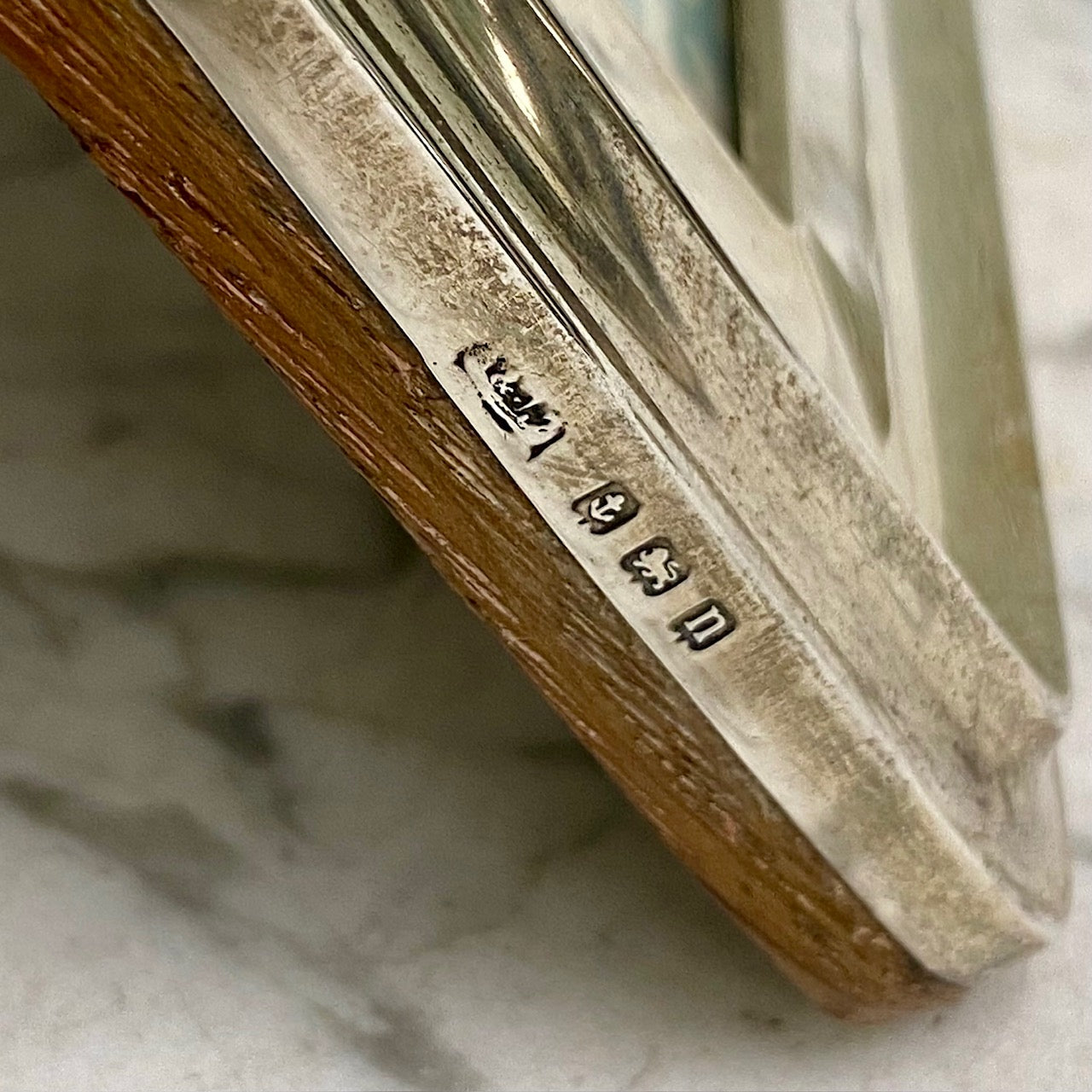 Smart Rectangular Sterling Silver Photo Frame